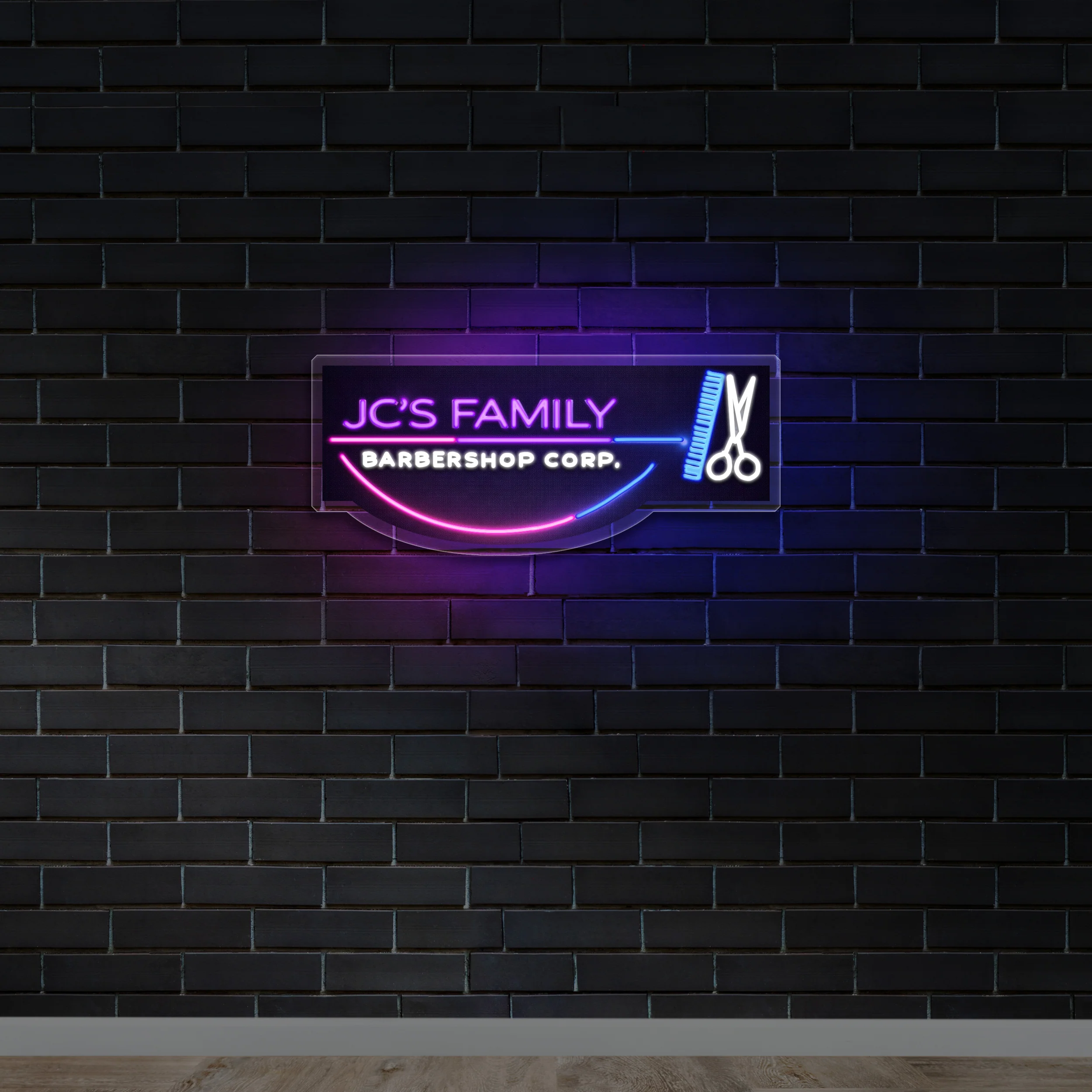 JC'S FAMILY - Premium Neon Artwork