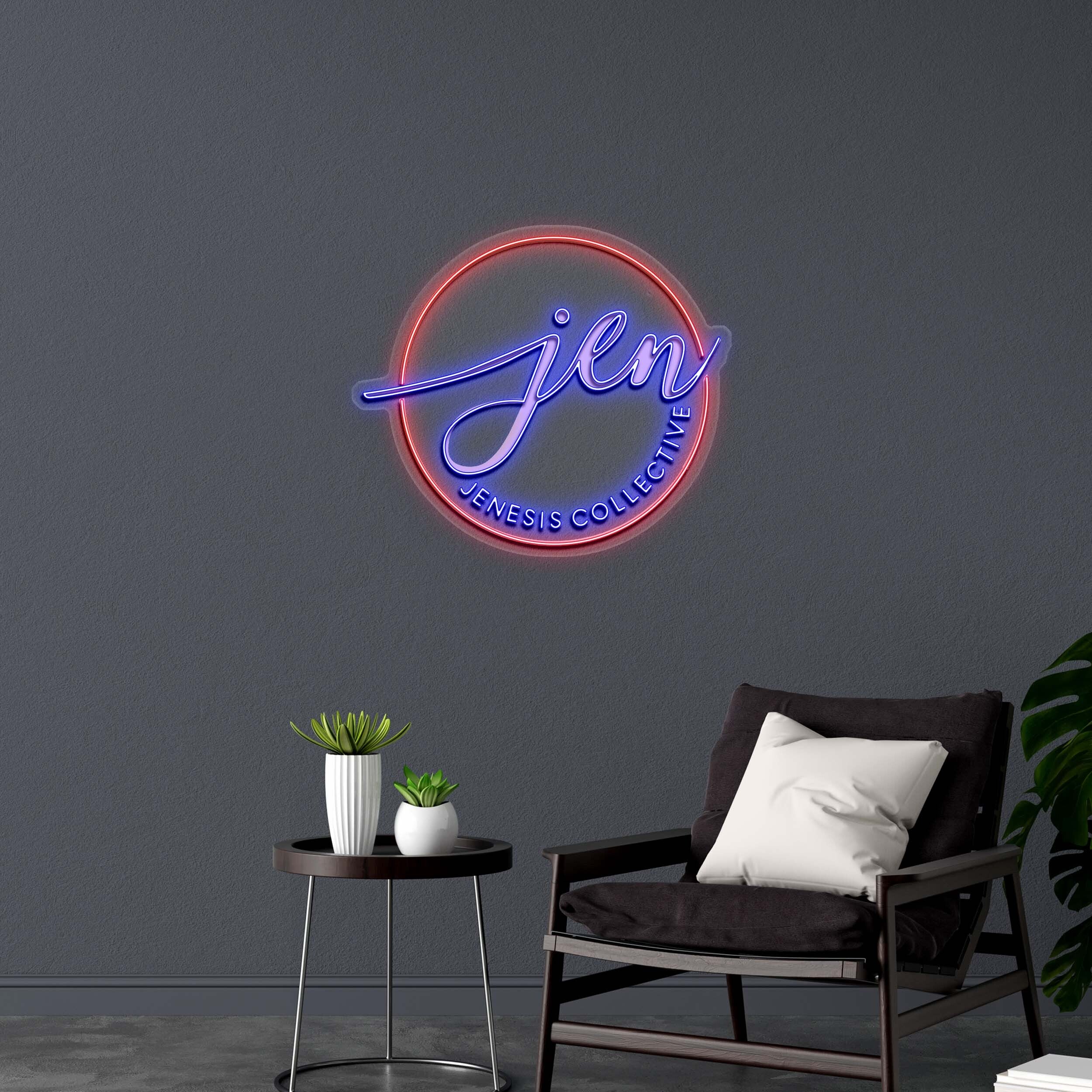 JENESIS COLLECTIVE - Premium Neon Artwork