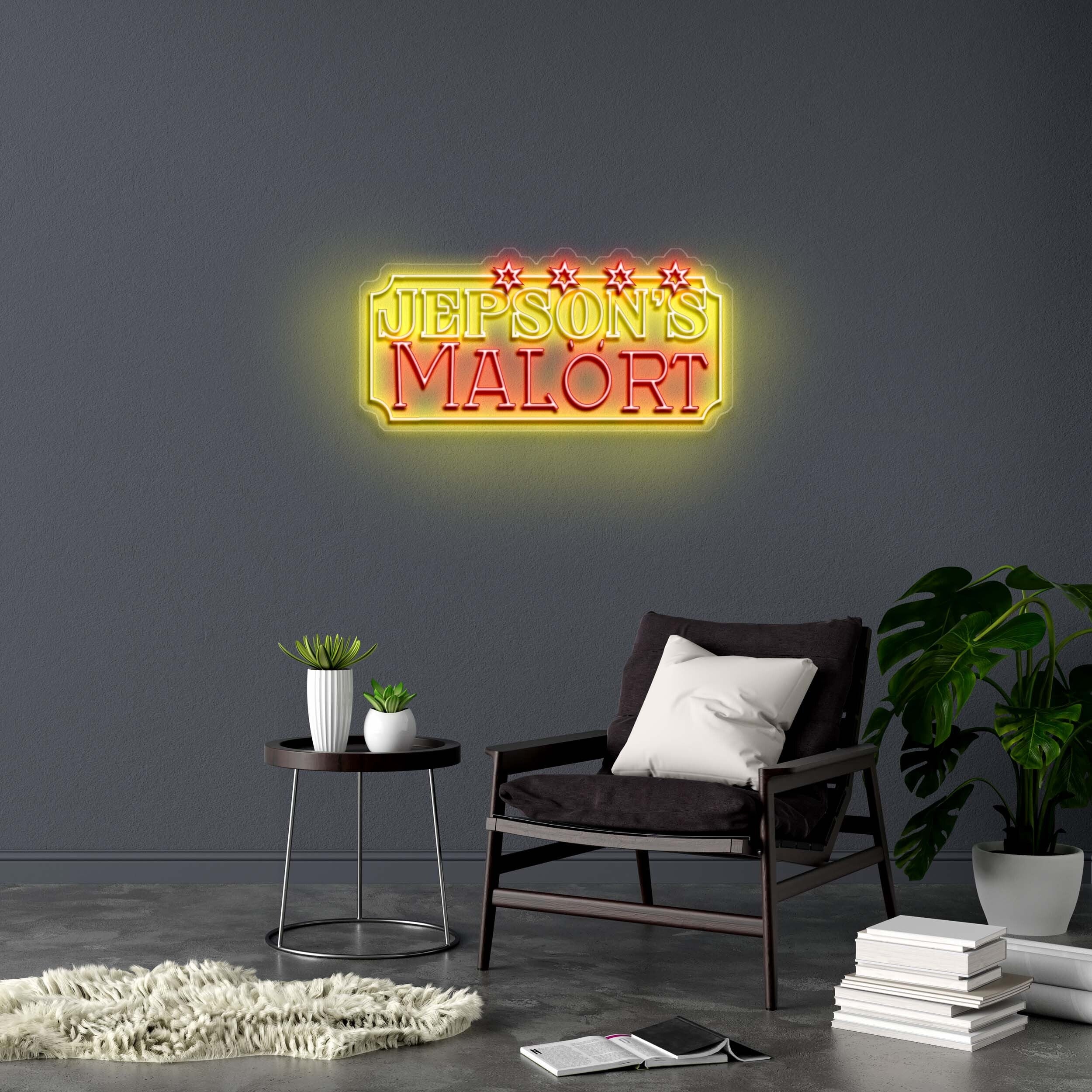 JEPSON'S MALORT - Premium Neon Artwork