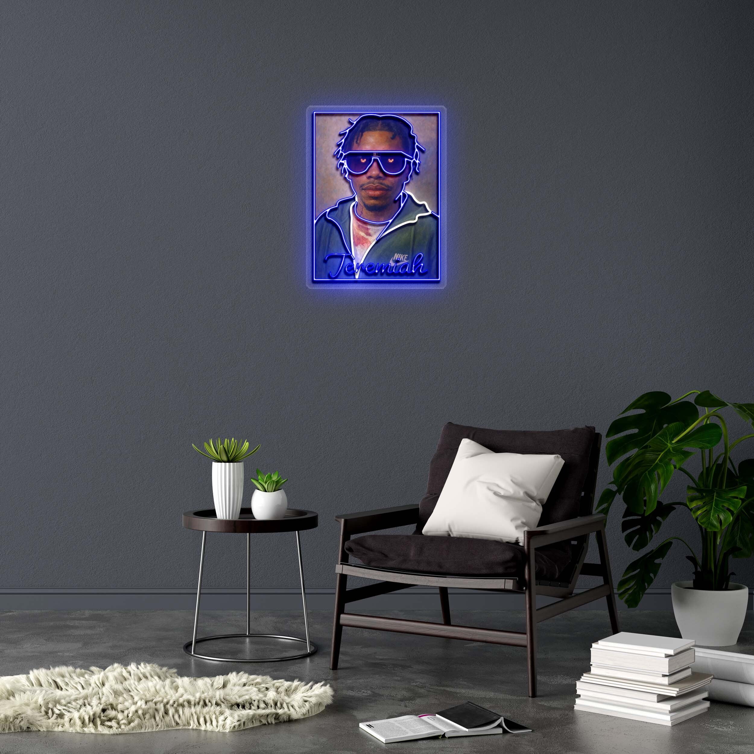 Jeremiah - Premium Neon Artwork