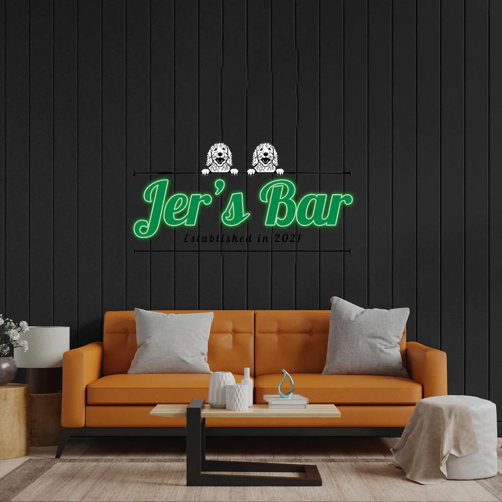 Jer's Bar - Premium Neon Artwork