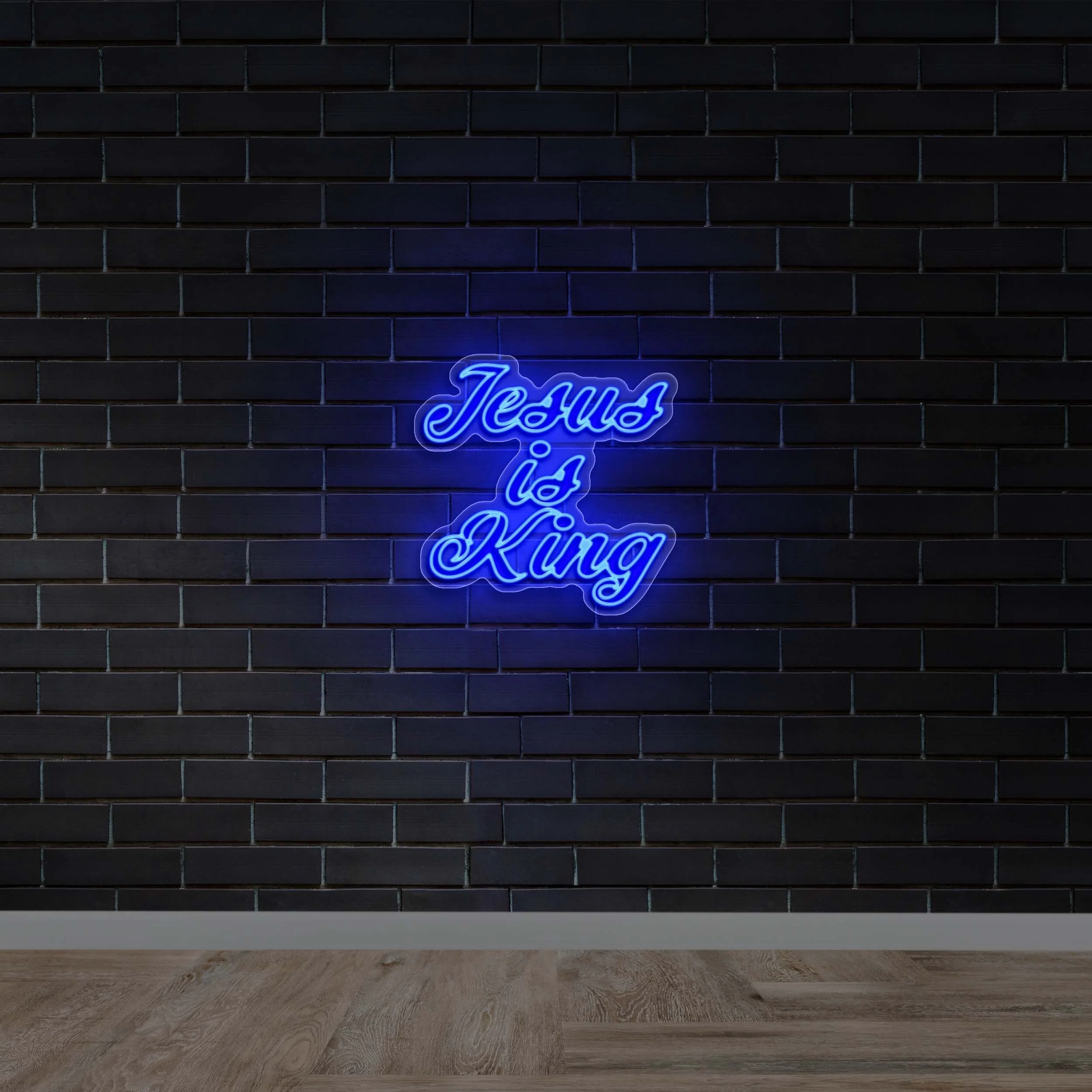 Jesus Is King - Premium Neon Artwork