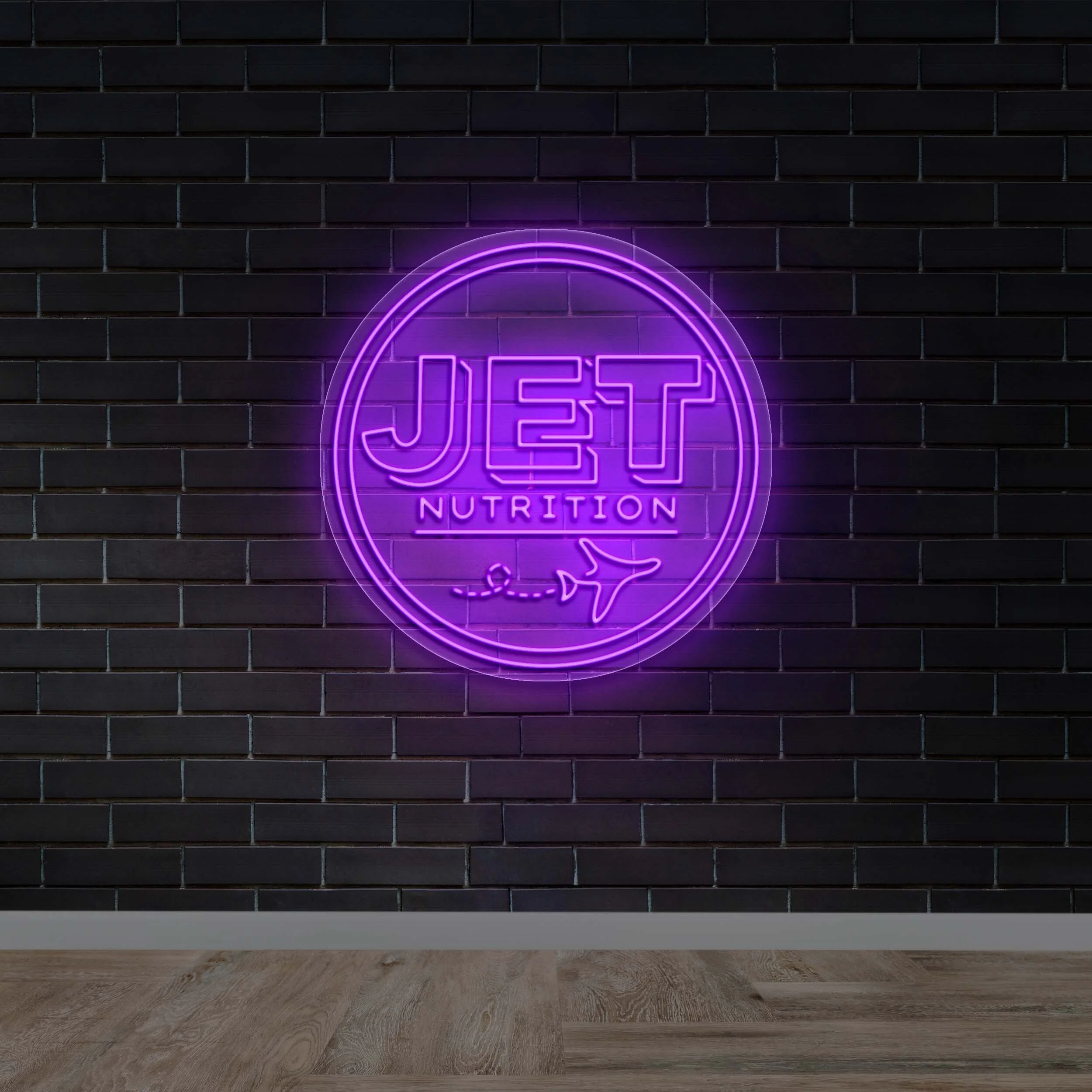 JET NUTRITION - Premium Neon Artwork