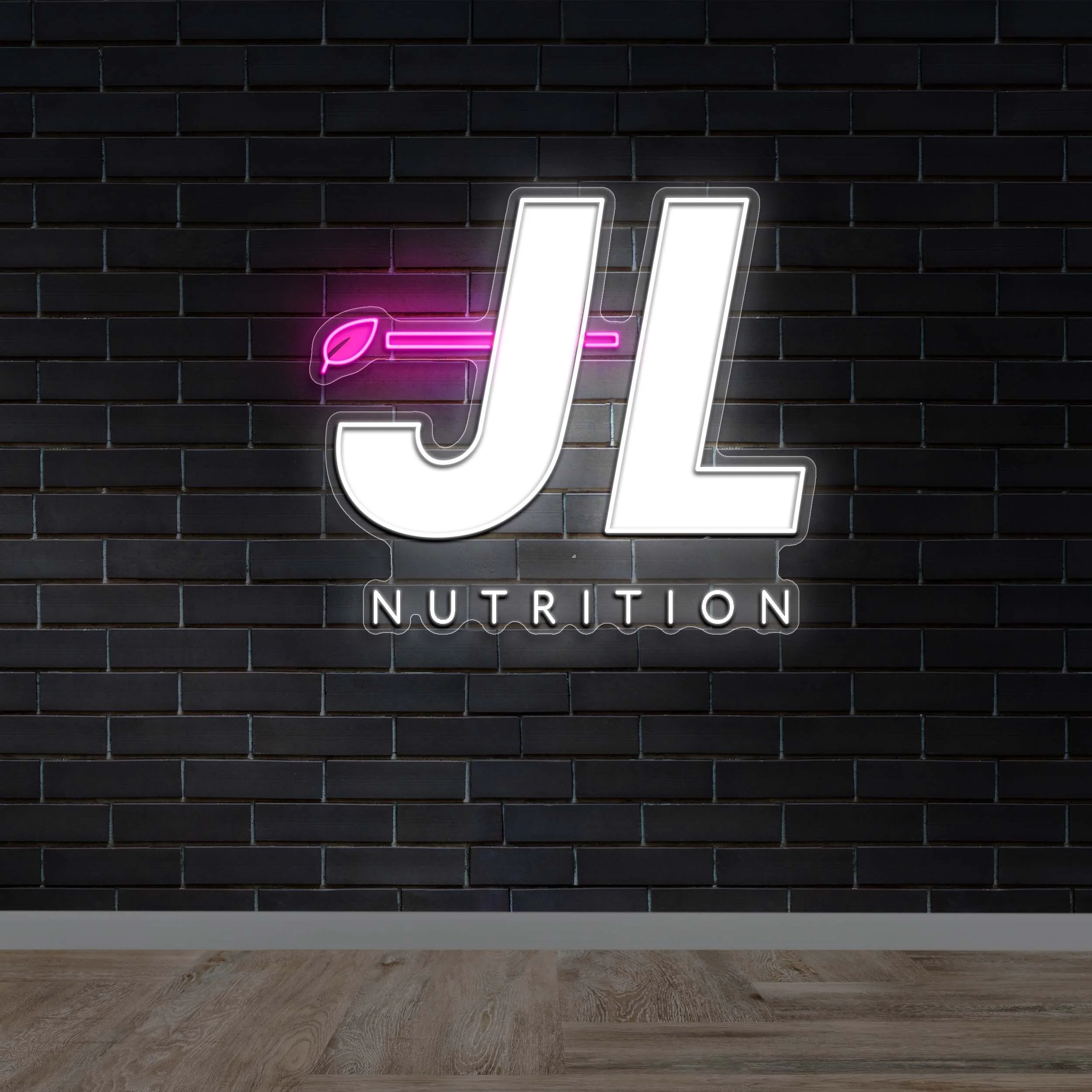 JL NUTRITION - Premium Neon Artwork