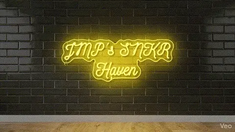 JMP’s SNKR Haven Neon Sign - Premium Neon Artwork - Image 2
