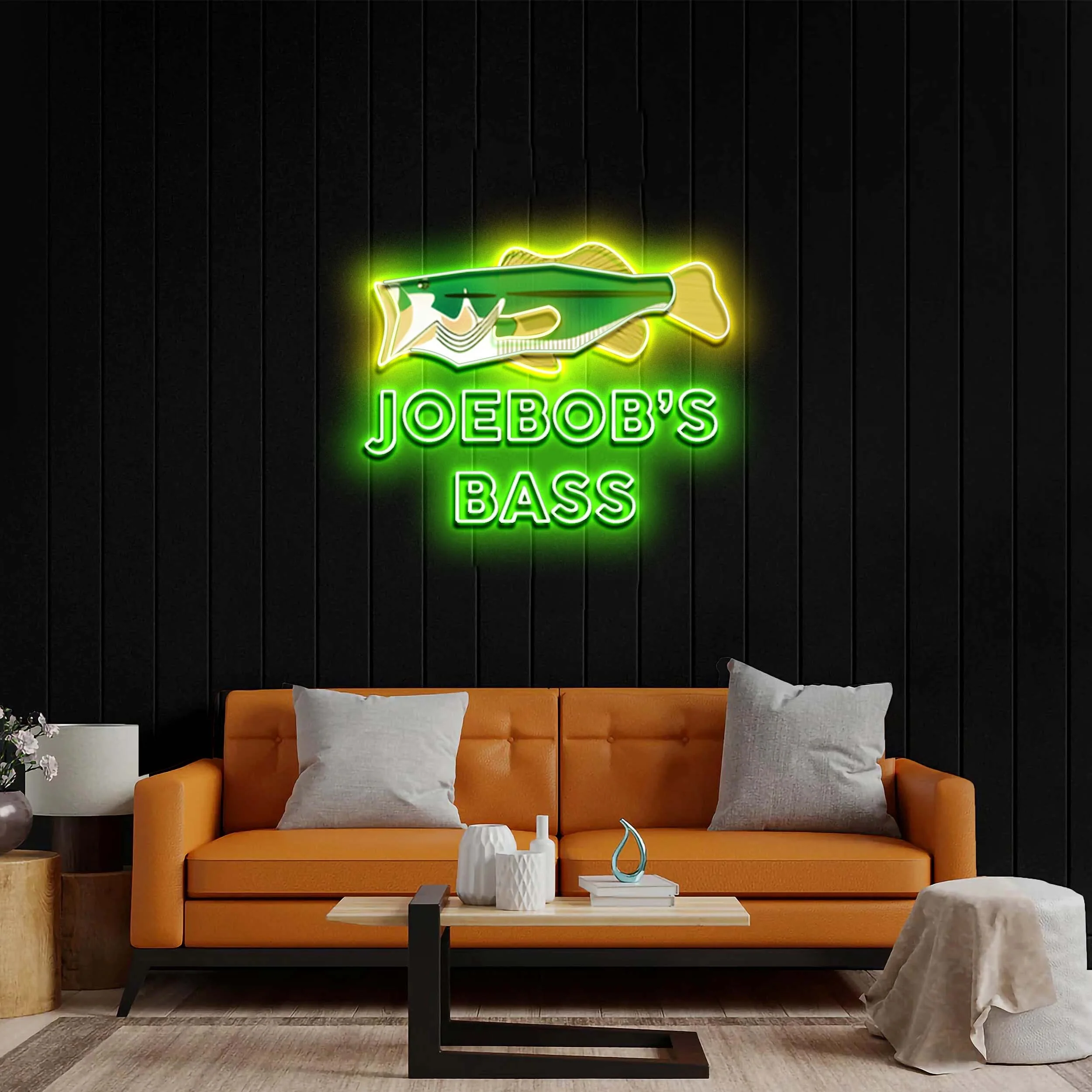 JOEBOB'S BASS - Premium Neon Artwork