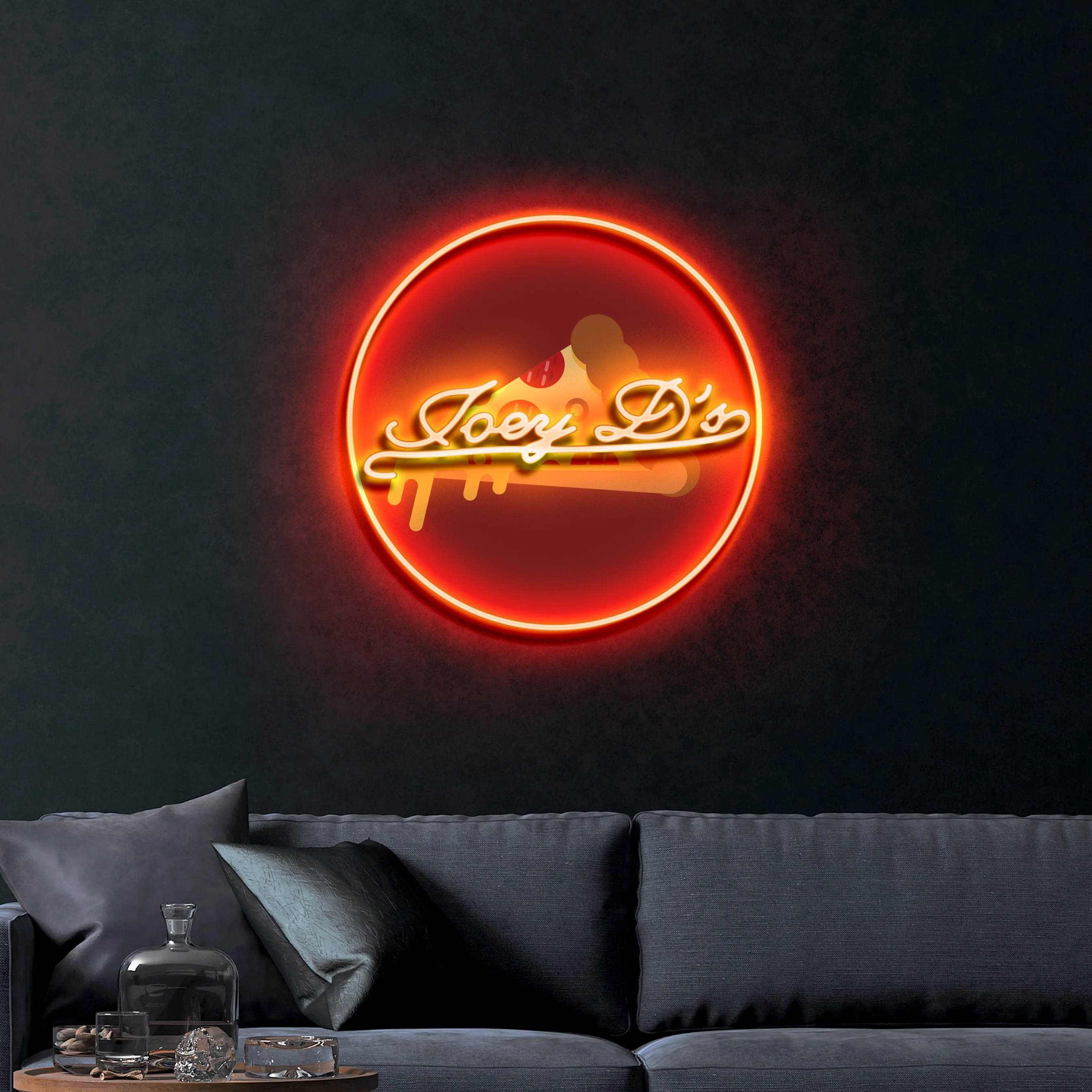 Joey D's – Premium Neon Artwork