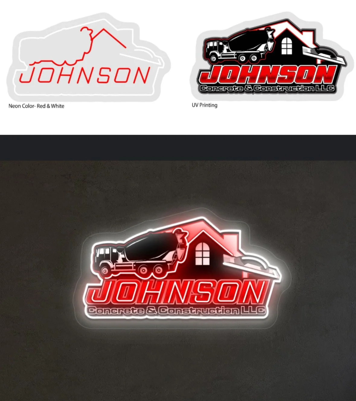 JOHNSON - Premium Neon Artwork