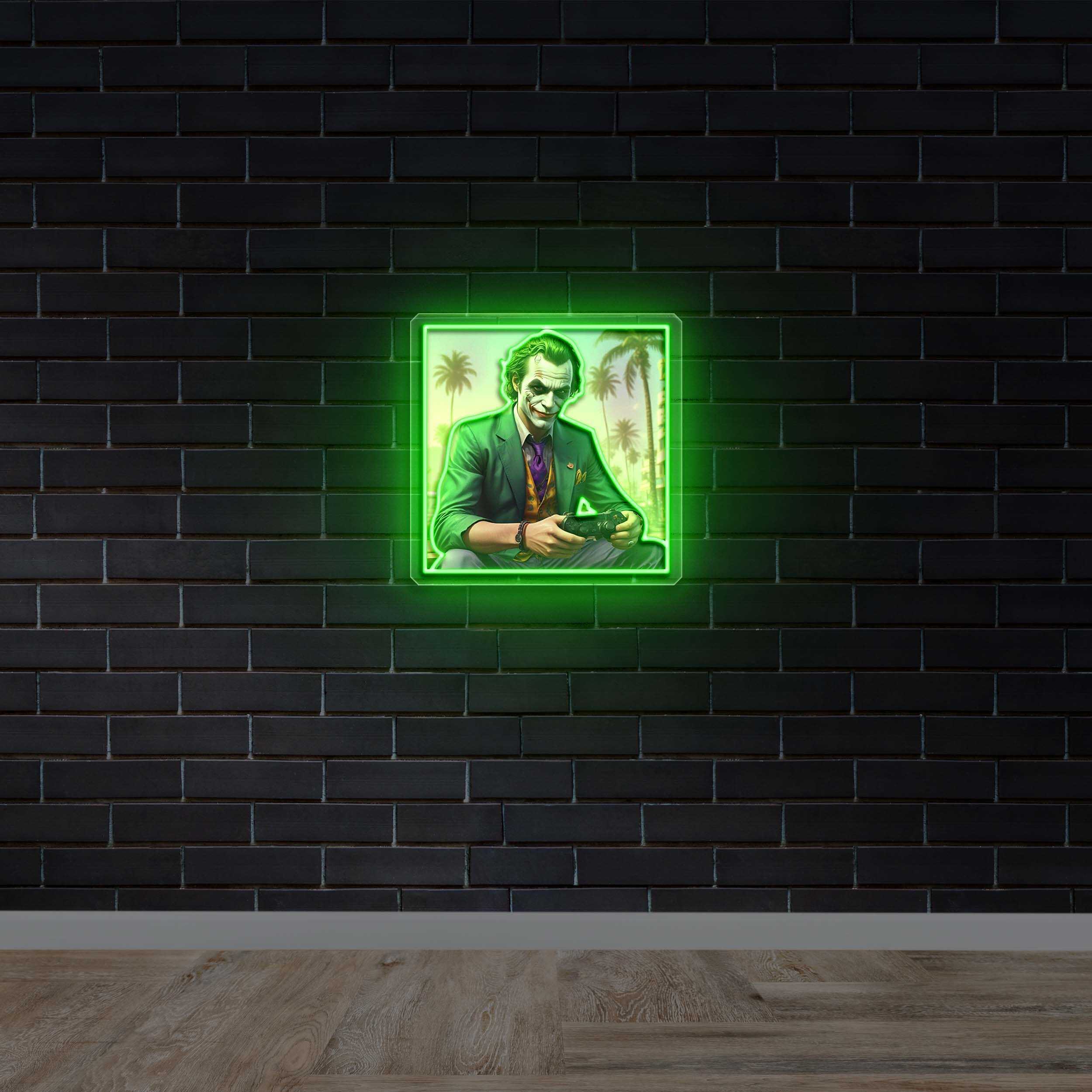 JOKER DA GAMER - Premium Neon Artwork