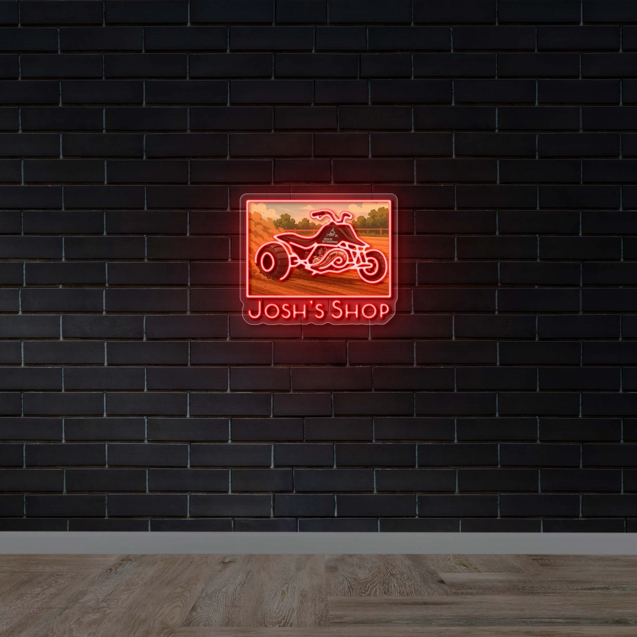 Josh’s Shop (version 2) - Premium Neon Artwork