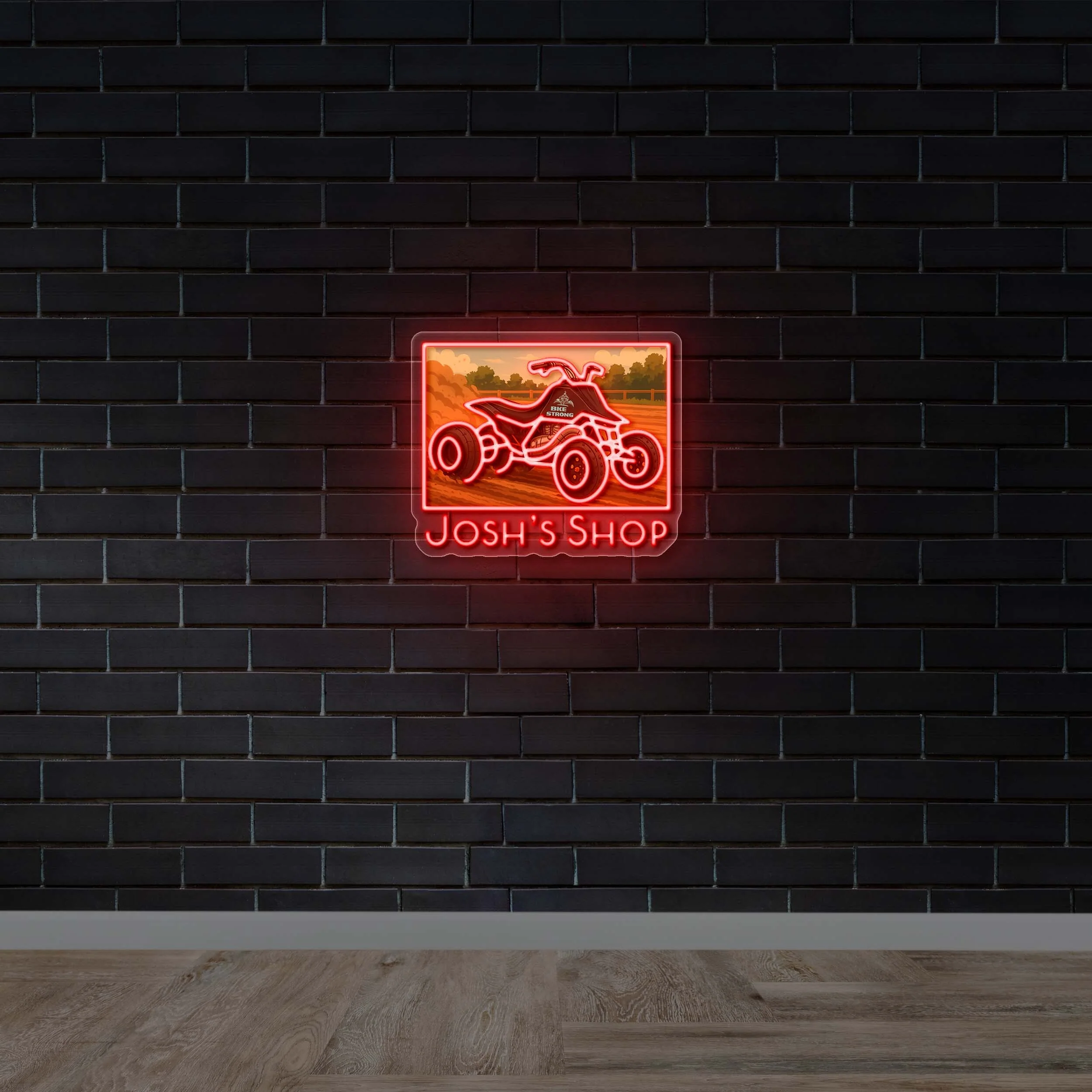 JOSH'S SHOP - Premium Neon Artwork