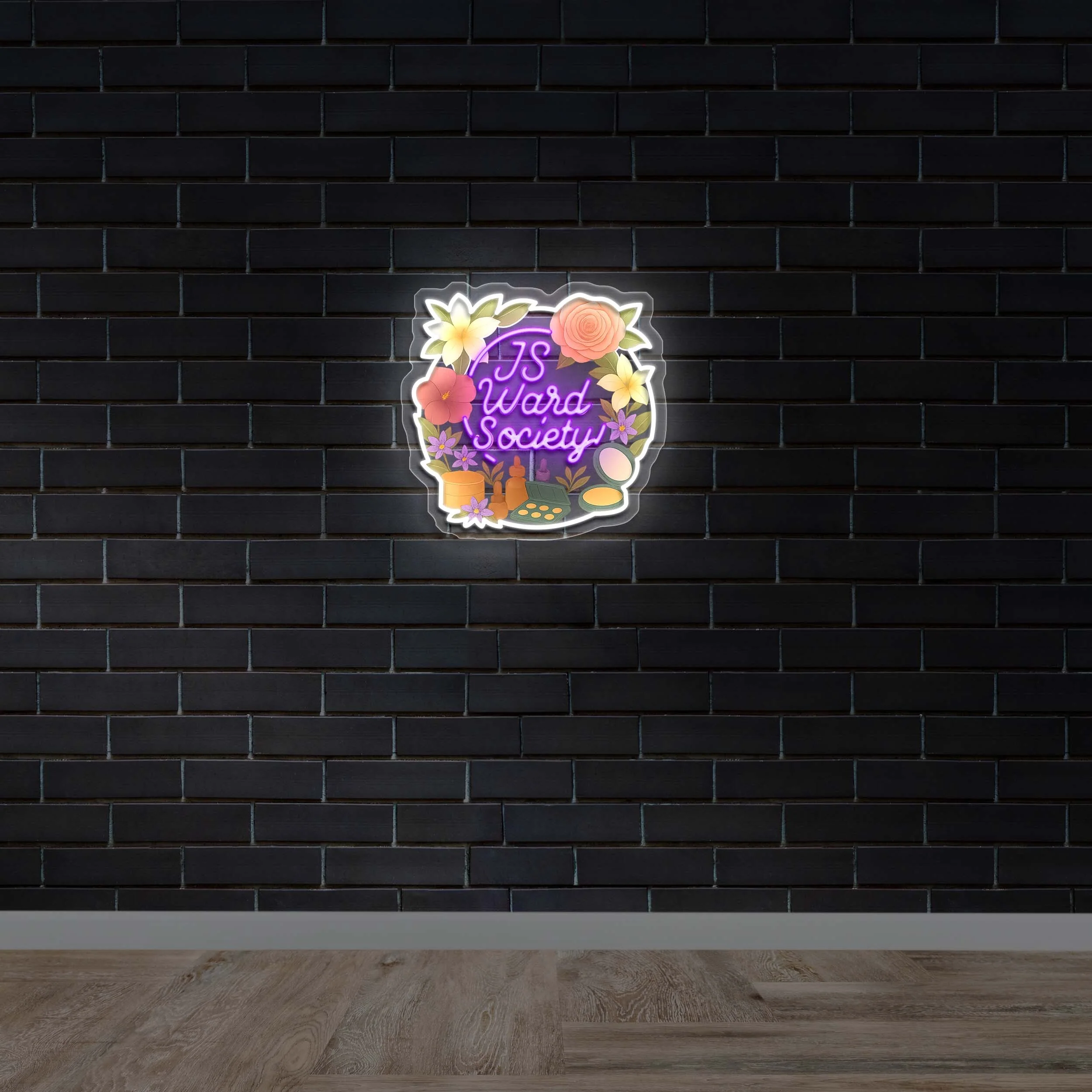 JS Ward Society - Premium Neon Artwork