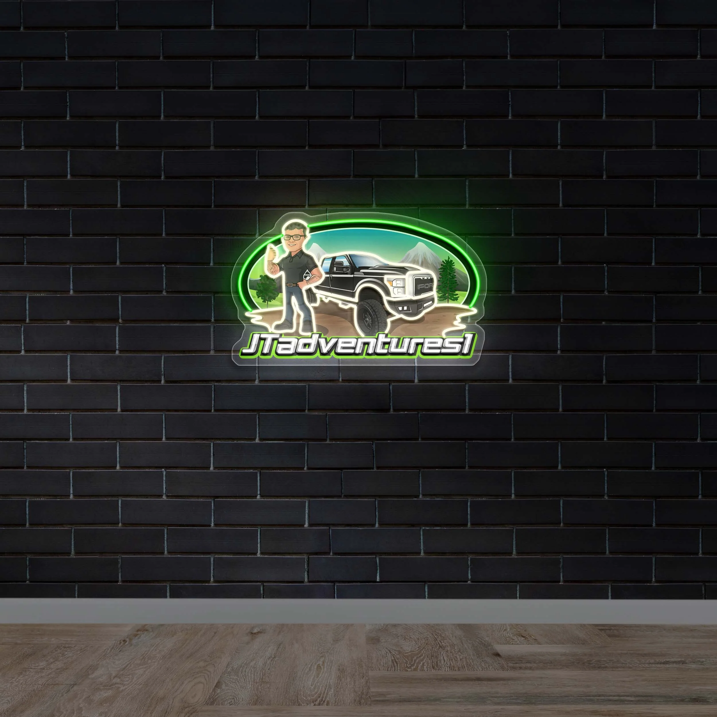 JTadventures1 - Premium Neon Artwork