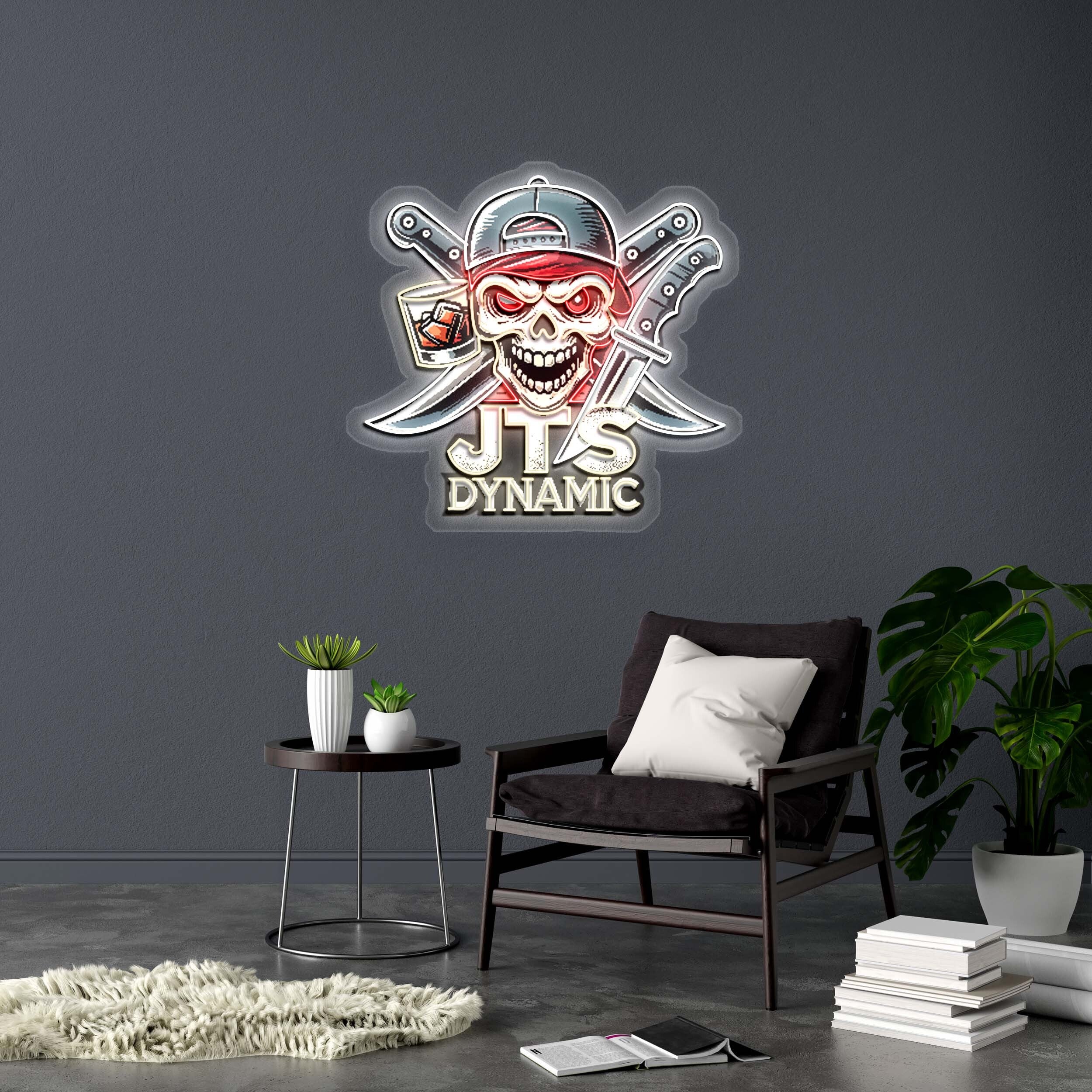 JTS DYNAMIC - Premium Neon Artwork