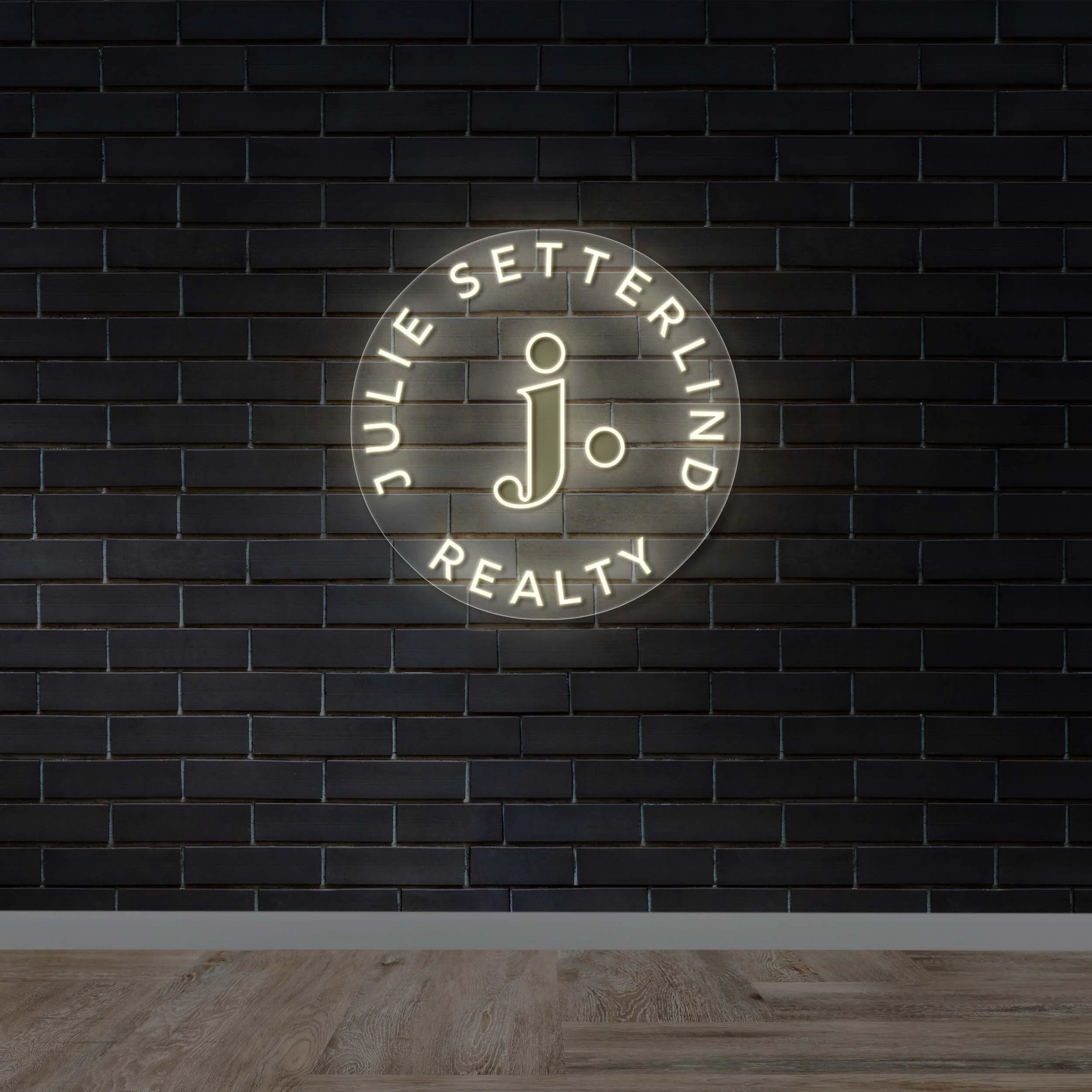 Julie Setterlind Realty - Premium Neon Artwork