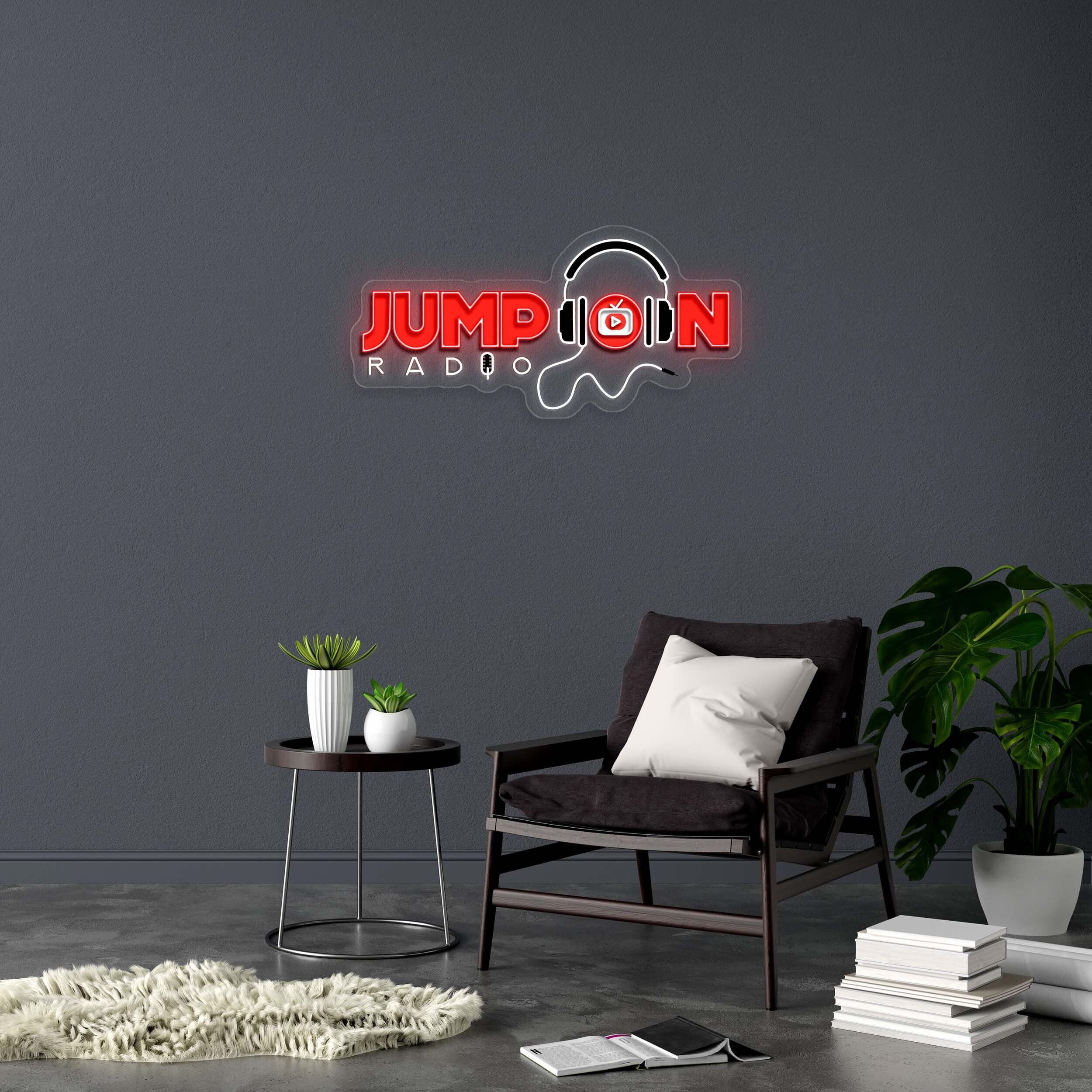 JUMP ON - Premium Neon Artwork