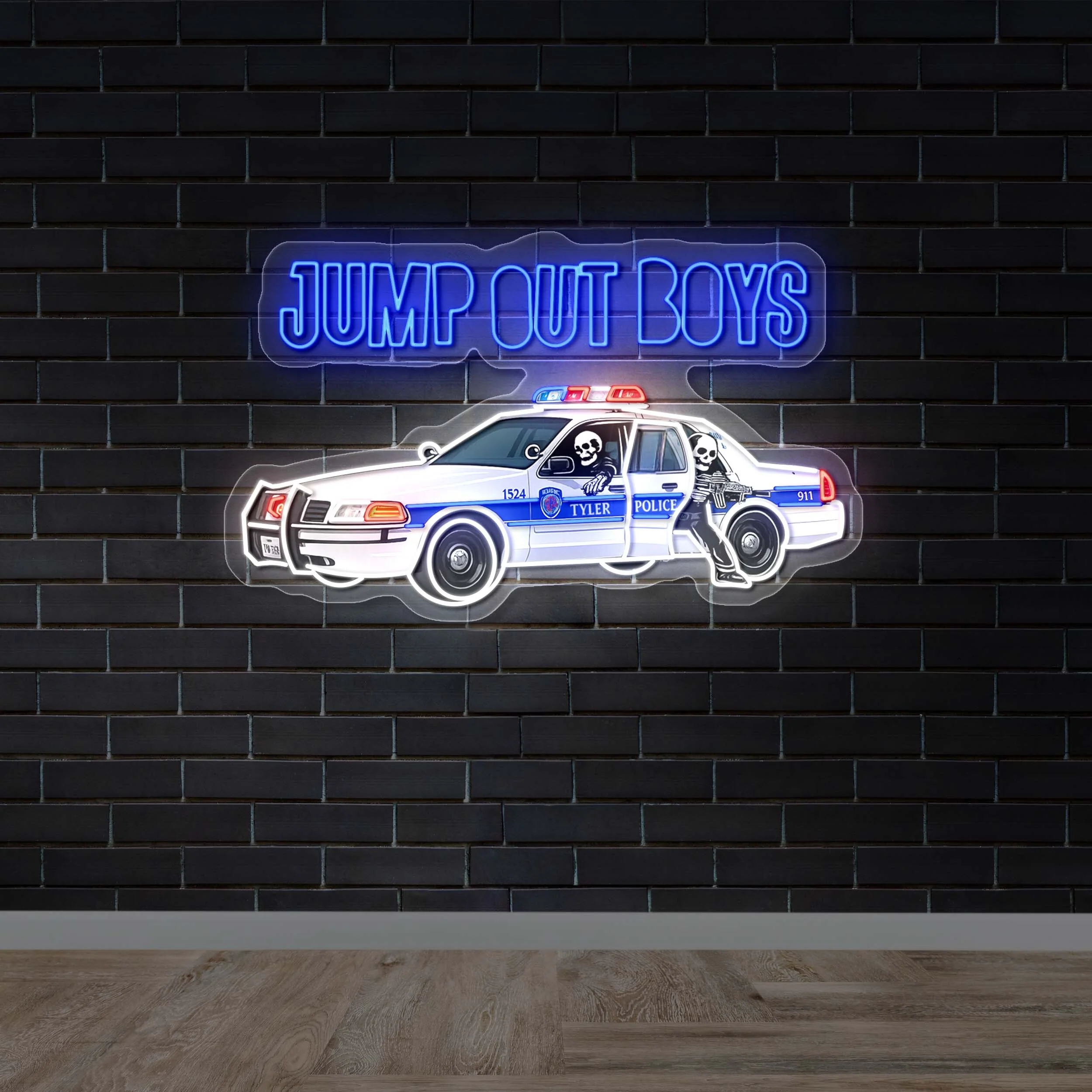 JUMP OUT BOYS | 3rd Version - Premium Neon Artwork - Image 2