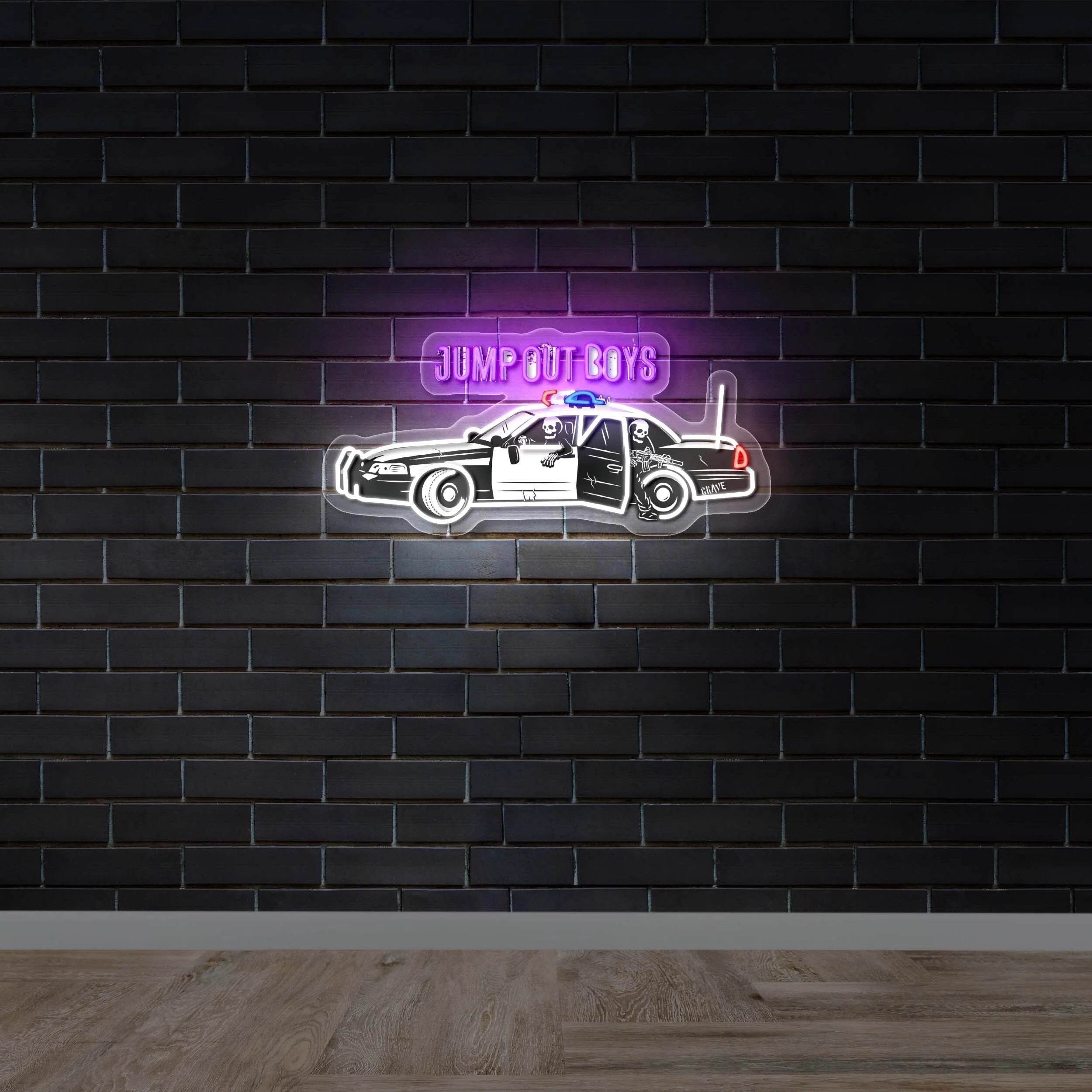 JUMP OUT BOYS - Premium Neon Artwork