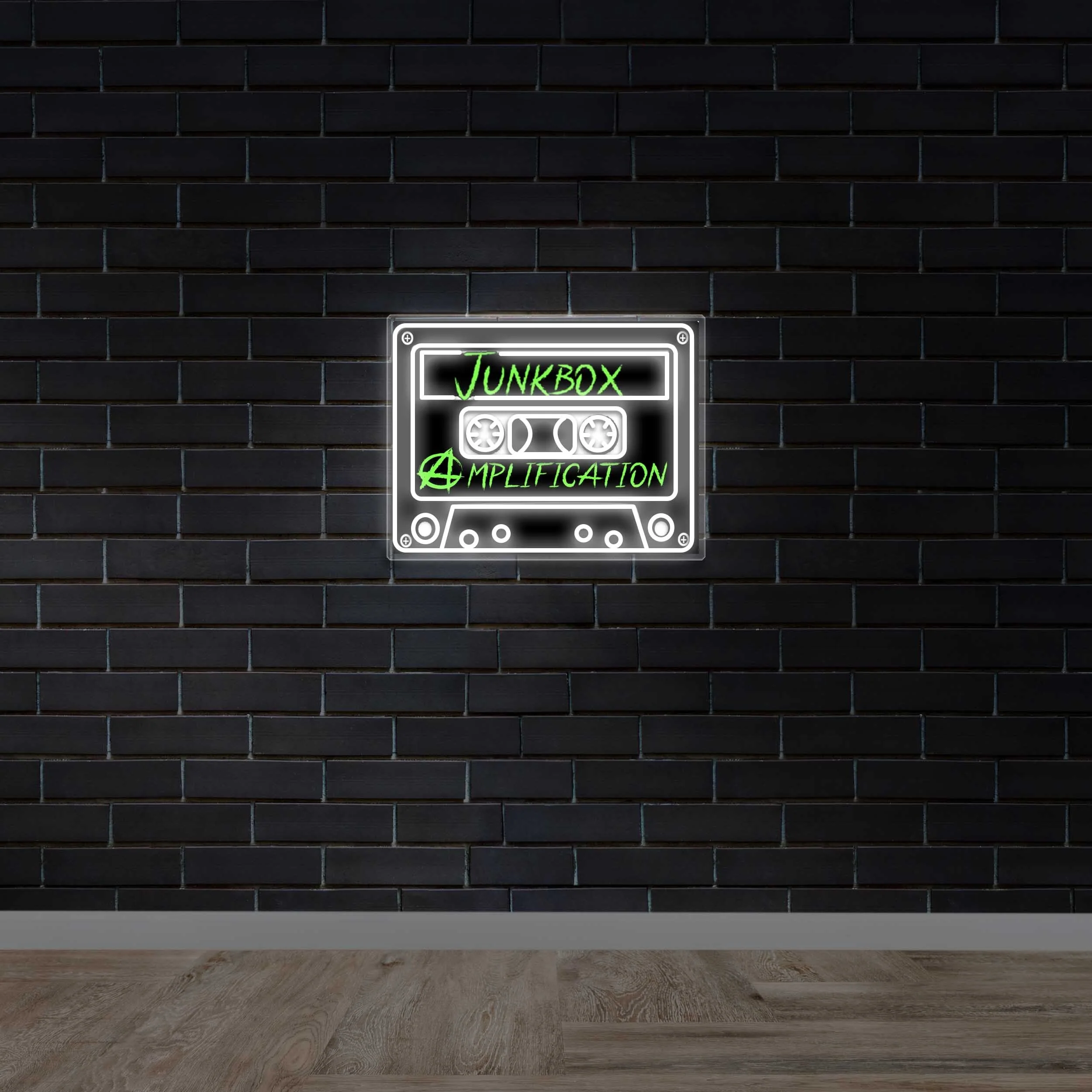 Junkbox Amplification - Premium Neon Artwork