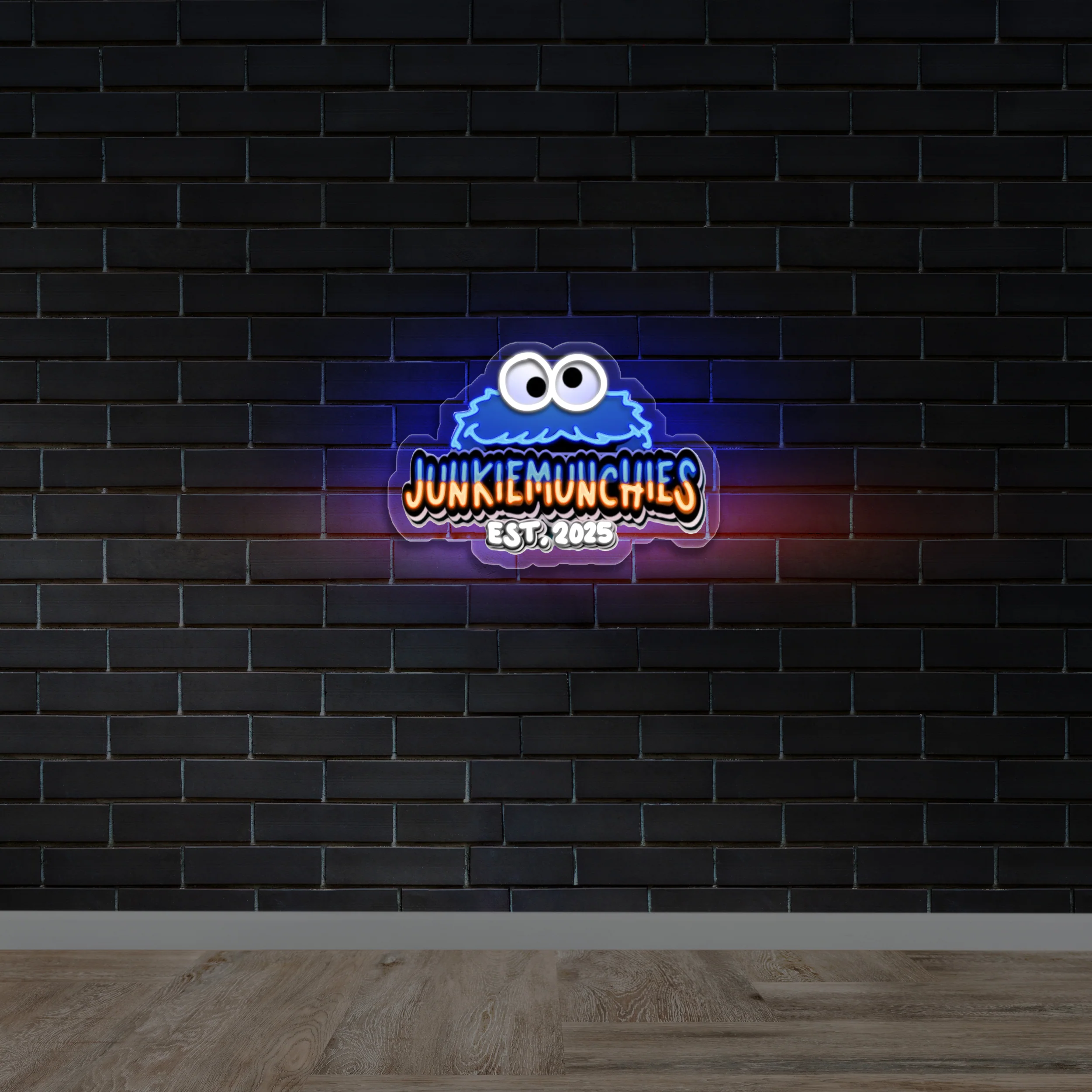 JUNKIE MUNCHIES - Premium Neon Artwork