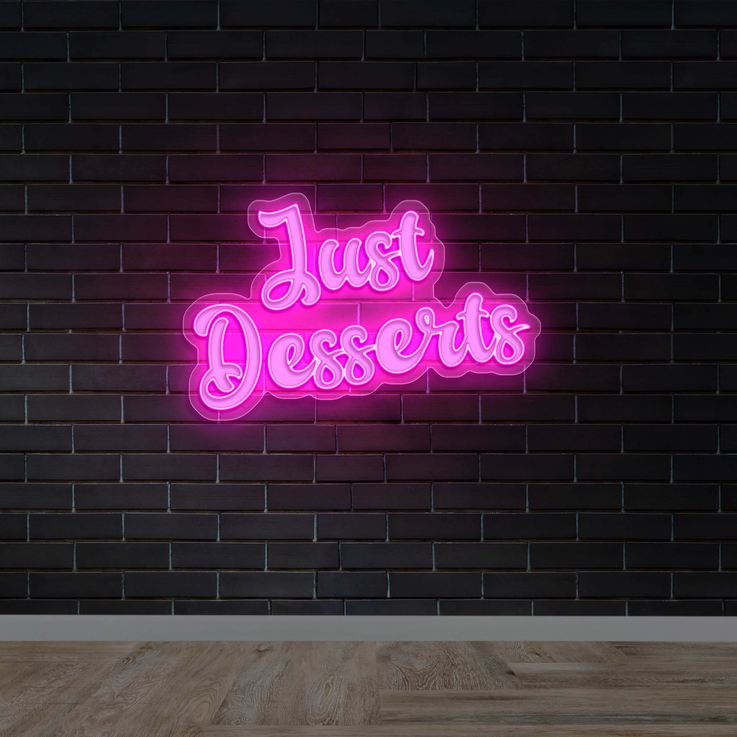 JUST DESSERTS - Premium Neon Artwork