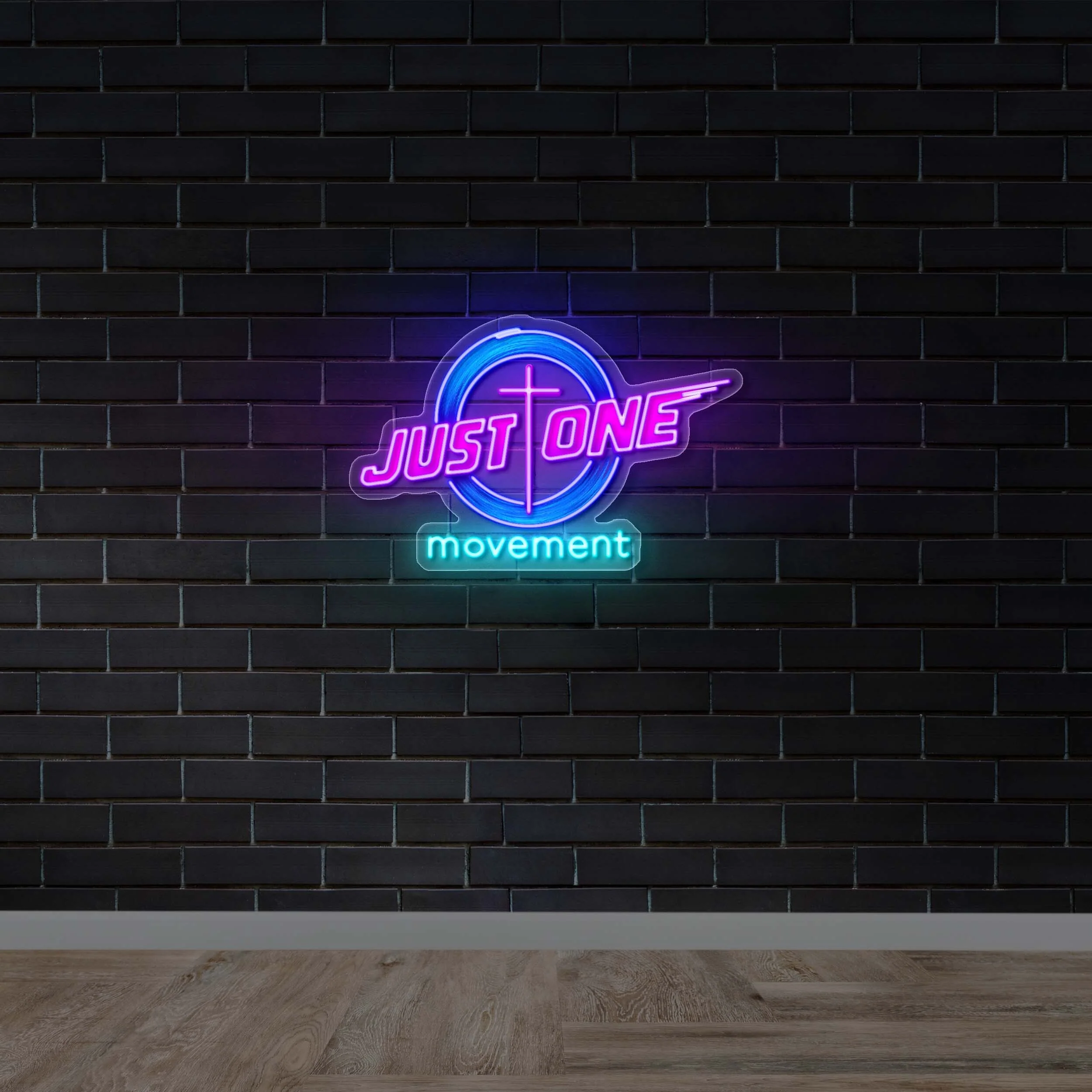 JUST ONE - Premium Neon Artwork