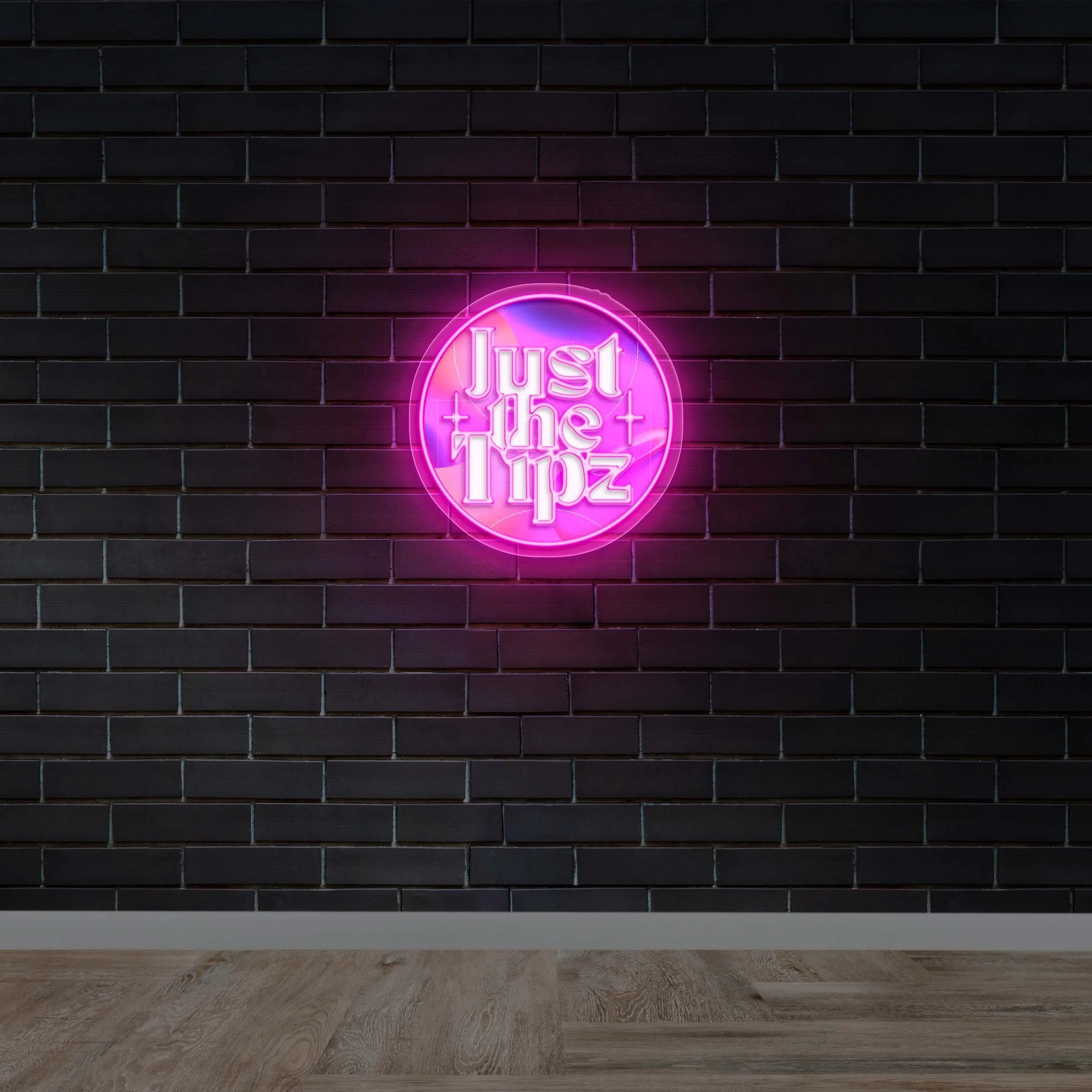 Just The Tipz - Premium Neon Artwork