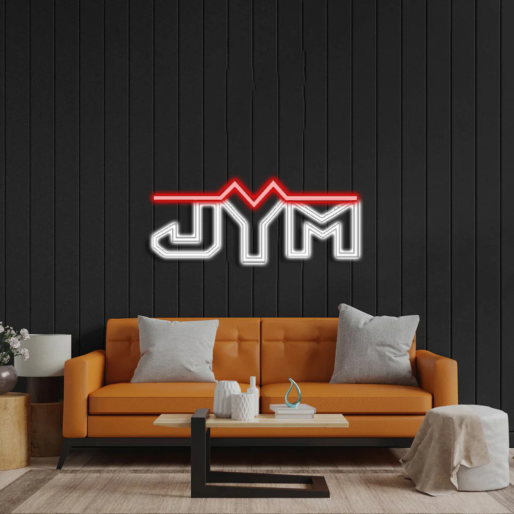 JYM - Premium Neon Artwork
