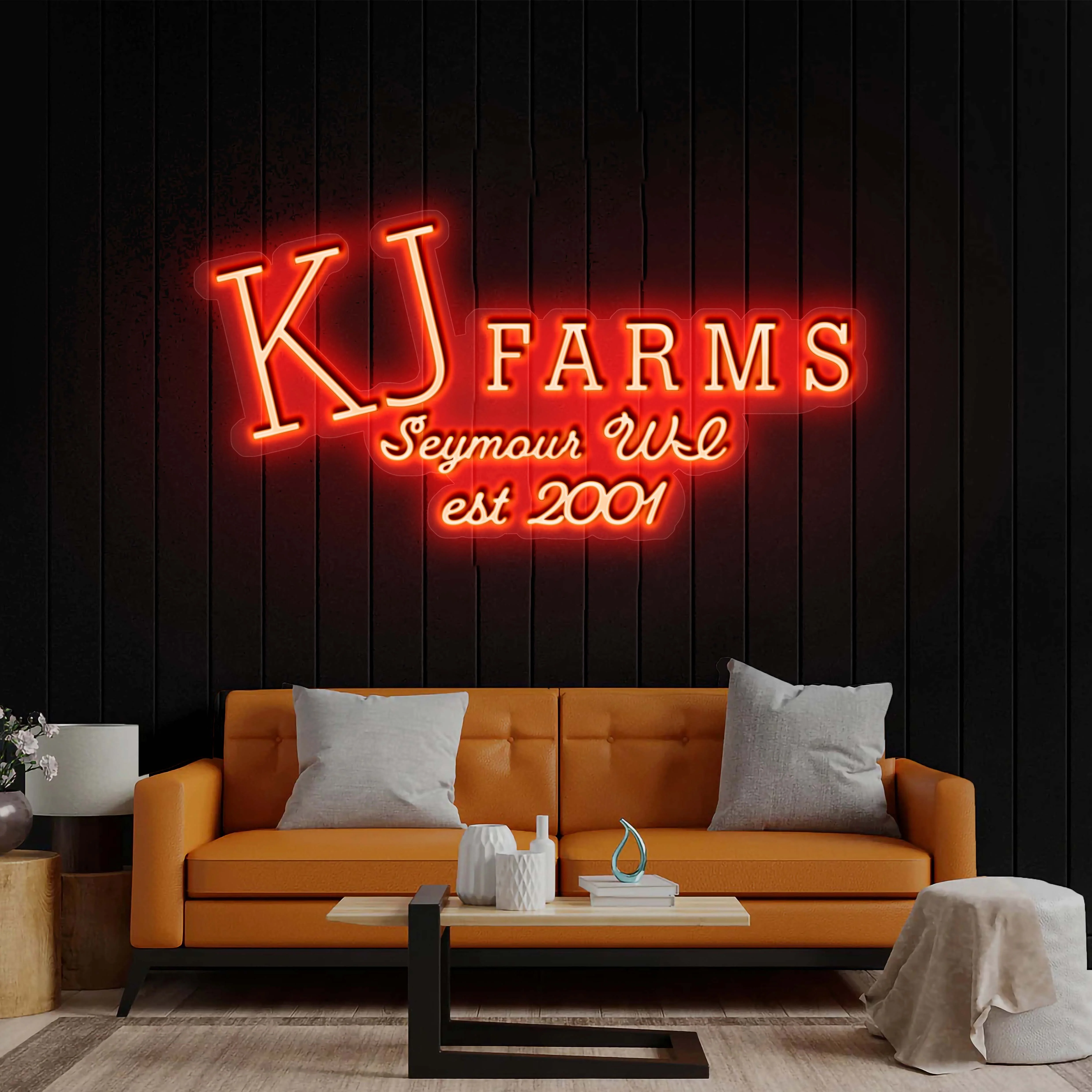 K-J FARMS – Premium Neon Artwork