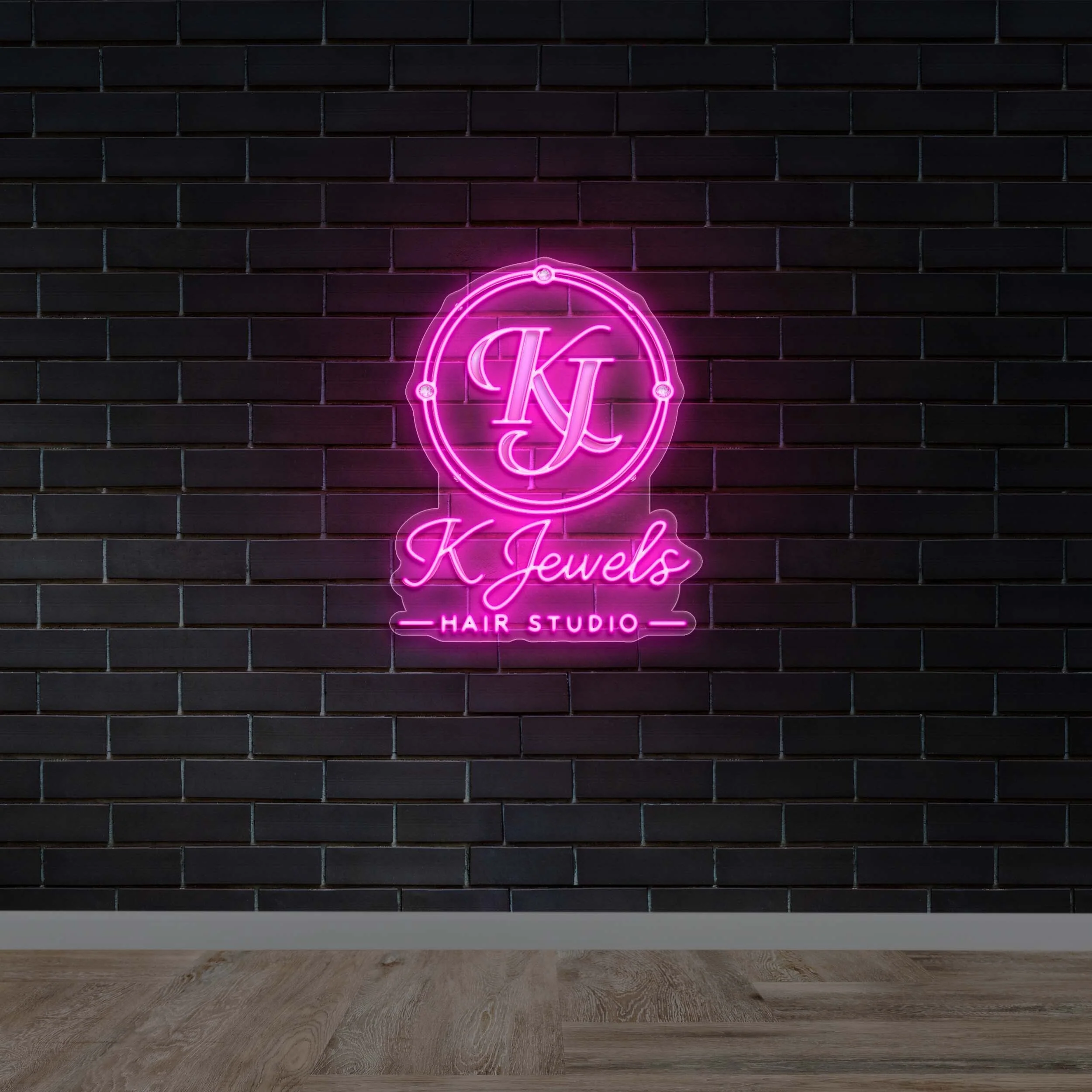 K Jewels - Premium Neon Artwork