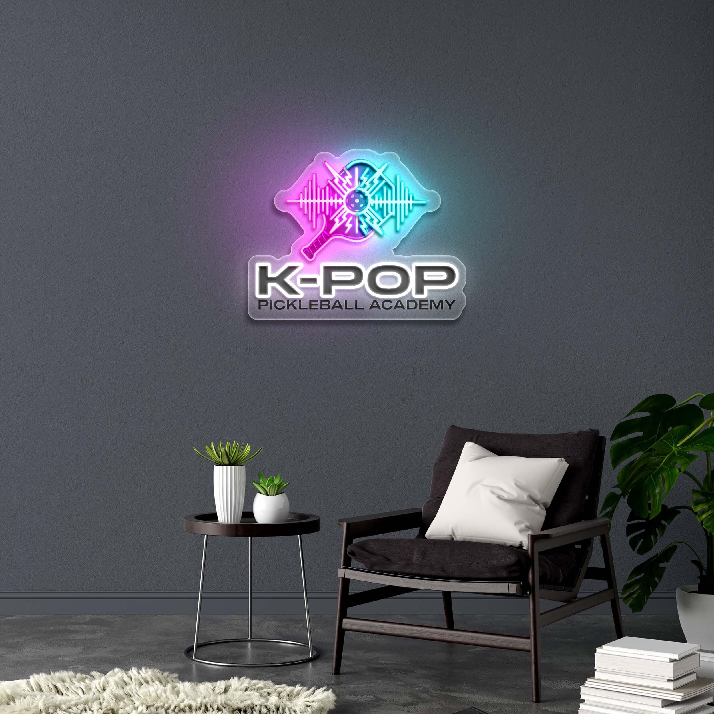 K-POP - Premium Neon Artwork