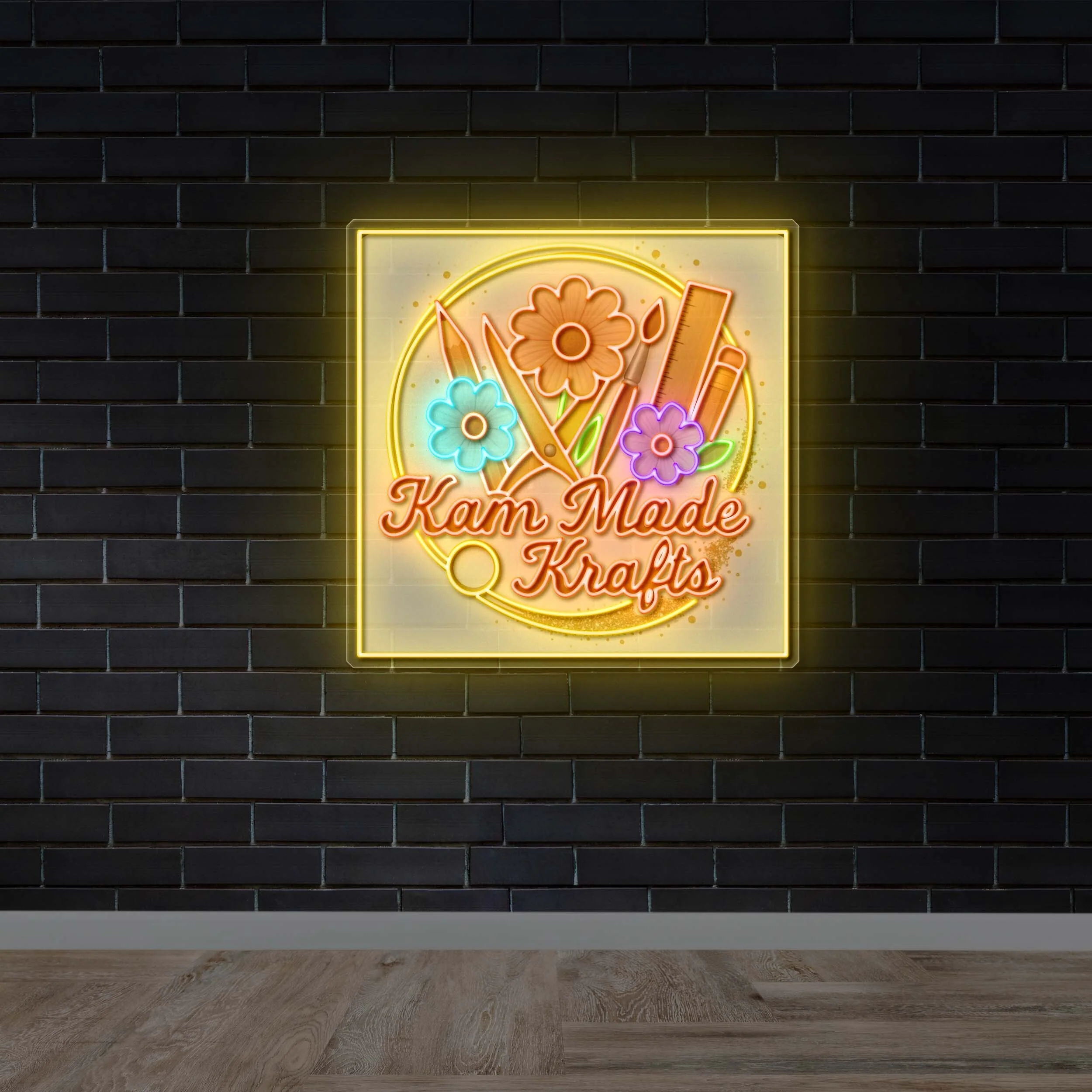 Kam Made Krafts - Premium Neon Artwork