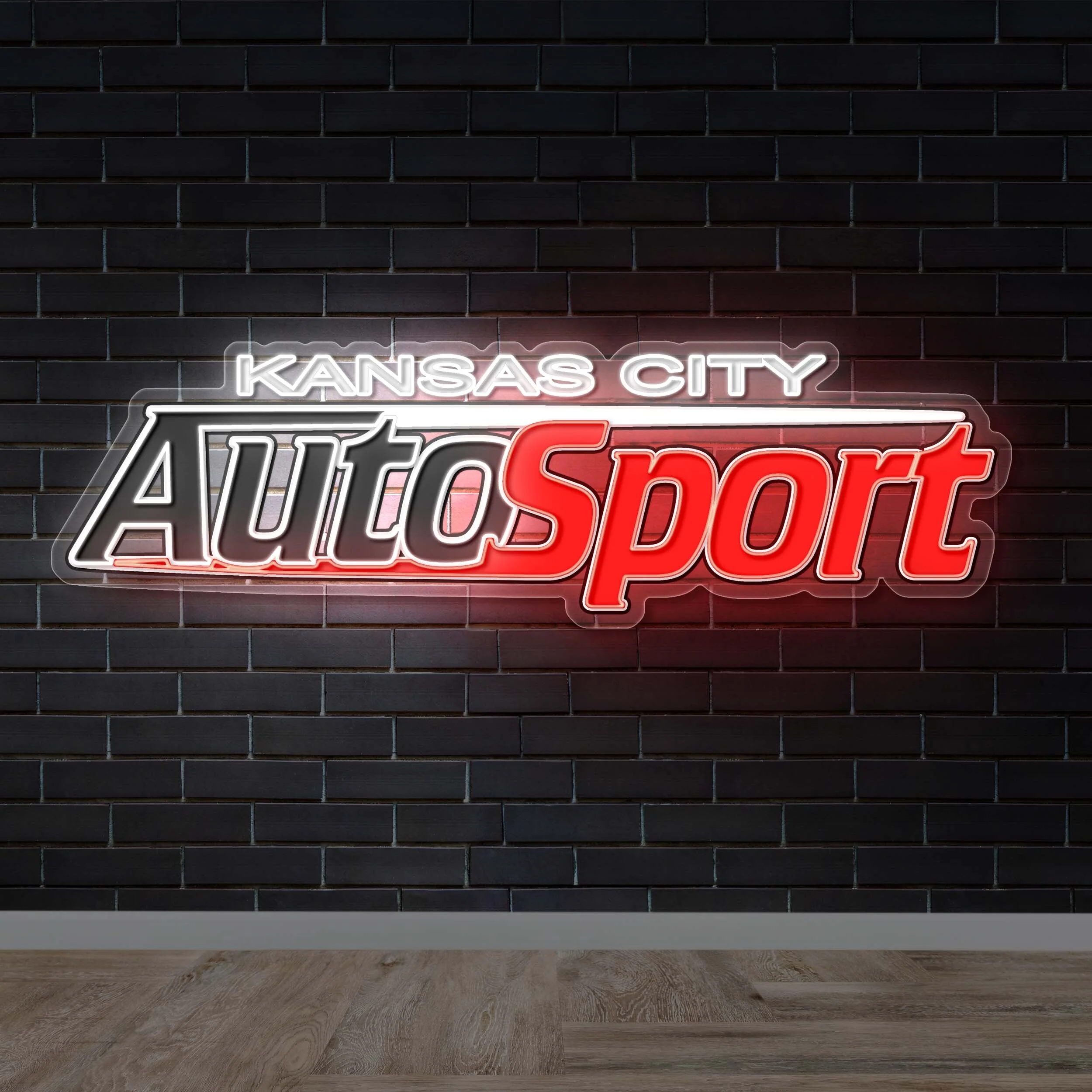 Kansas City AutoSport – Premium Neon Artwork