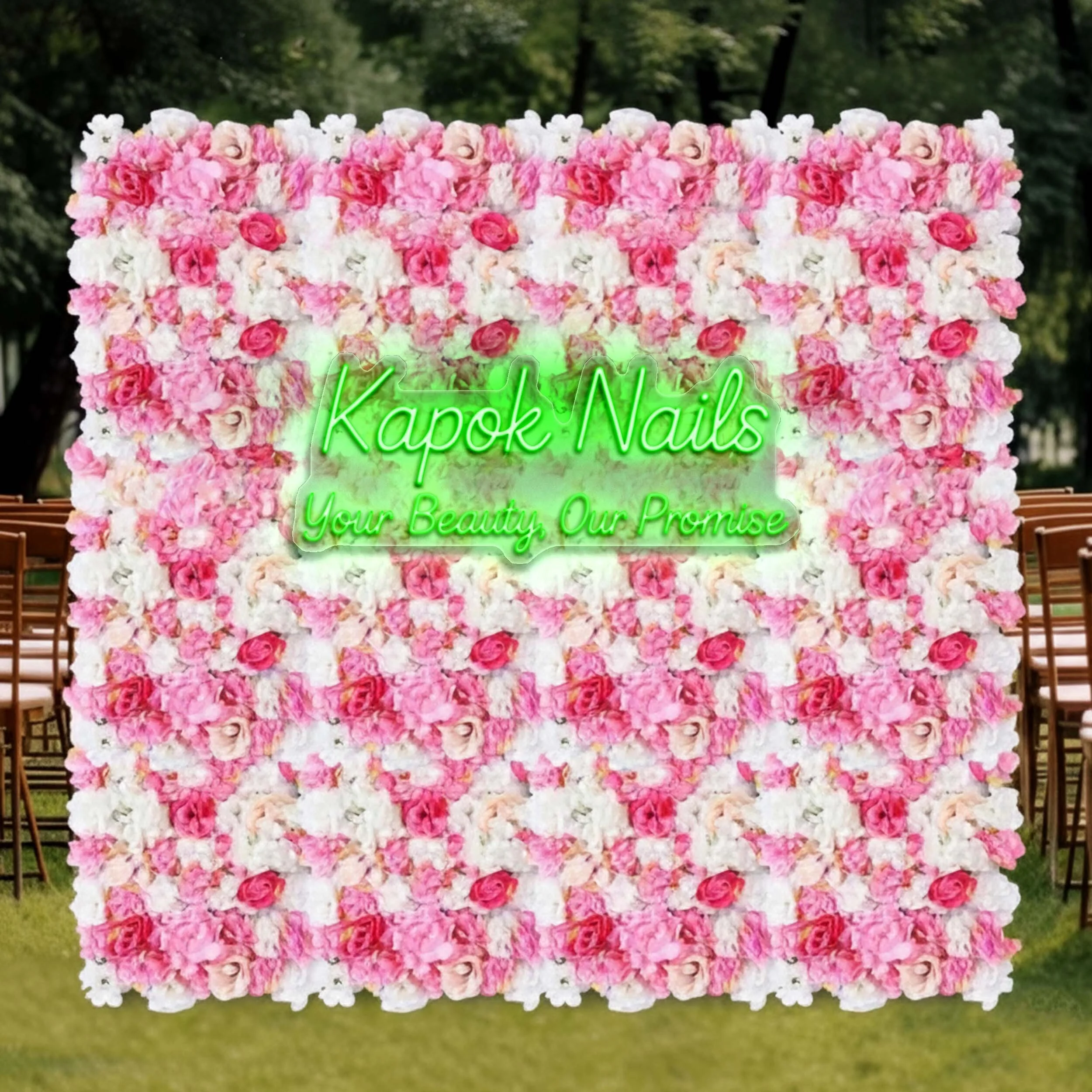 KAPOK NAILS - Premium Neon Artwork - Image 2