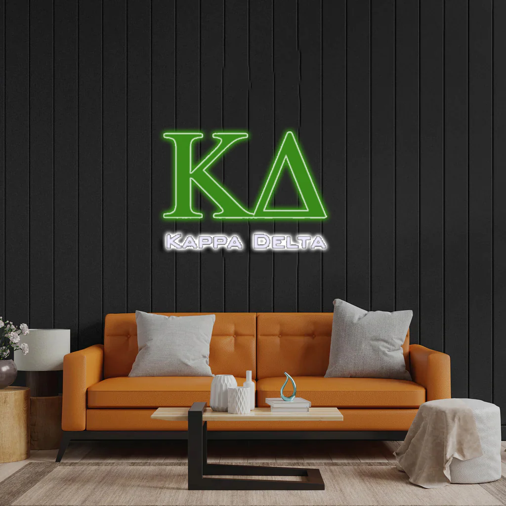 Kappa Delta - Premium Neon Artwork