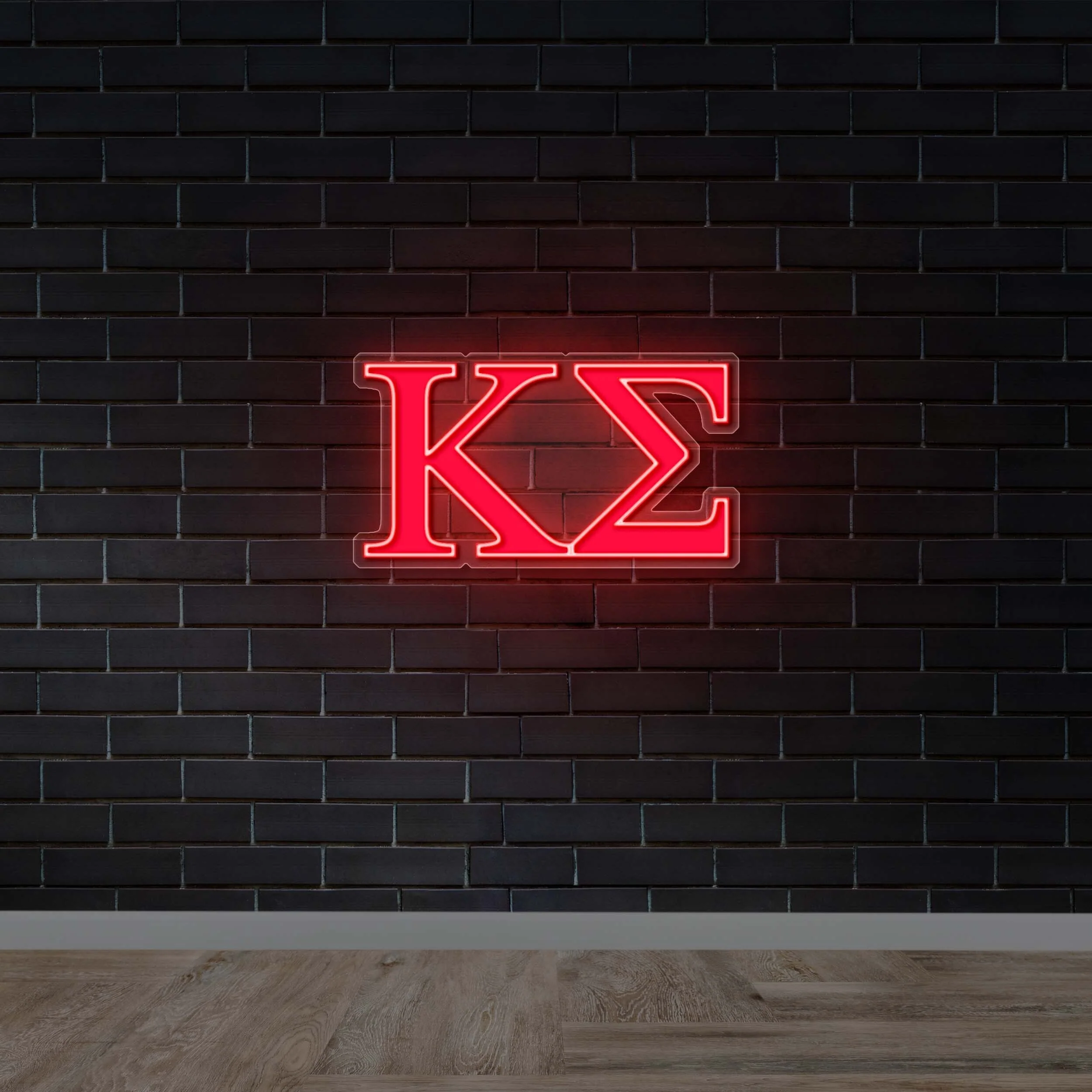 KAPPA SIGMA logo only - Premium Neon Artwork