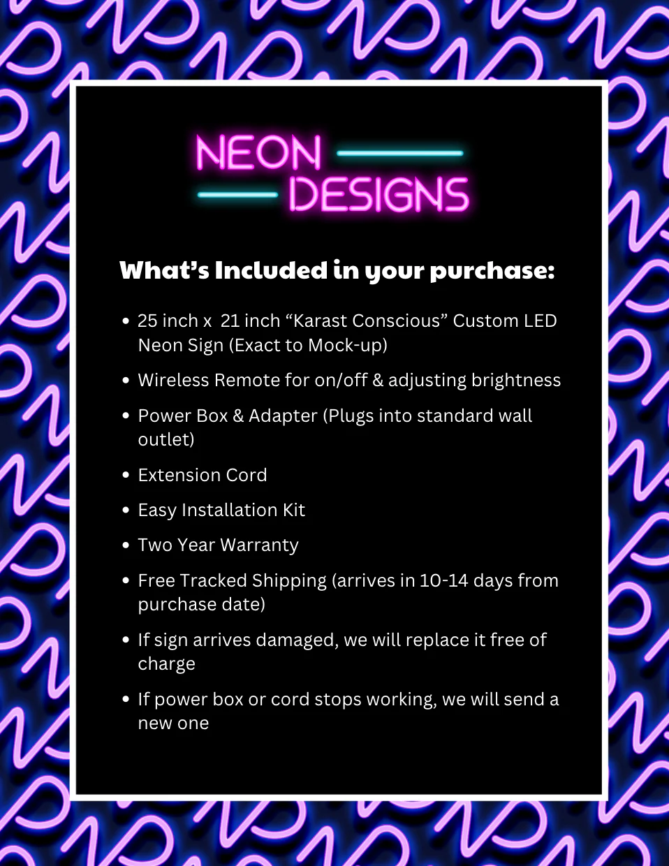 Karast Conscious - Premium Neon Artwork - Image 2