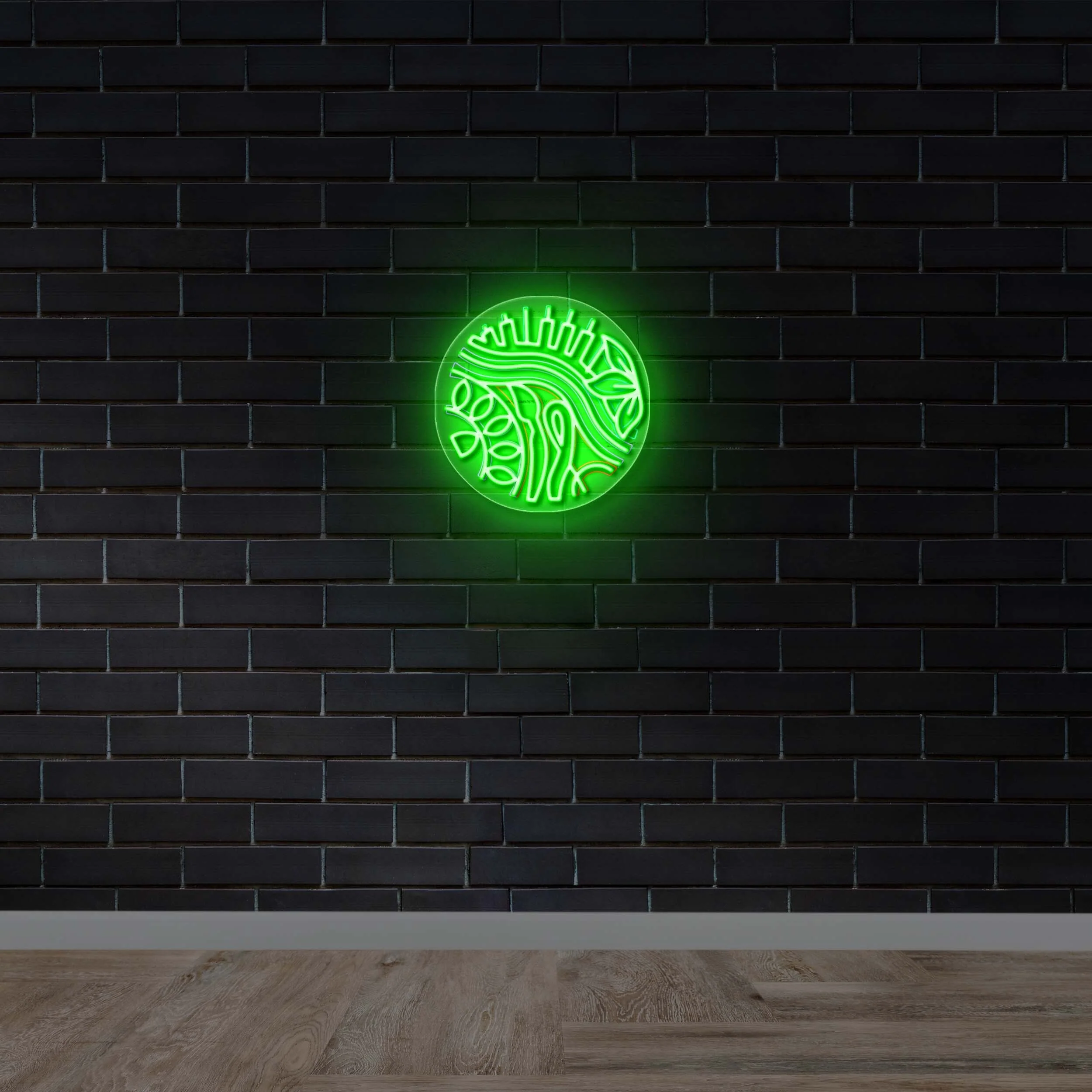 KARI’S COCOA LOGO ICON - Premium Neon Artwork - Image 3