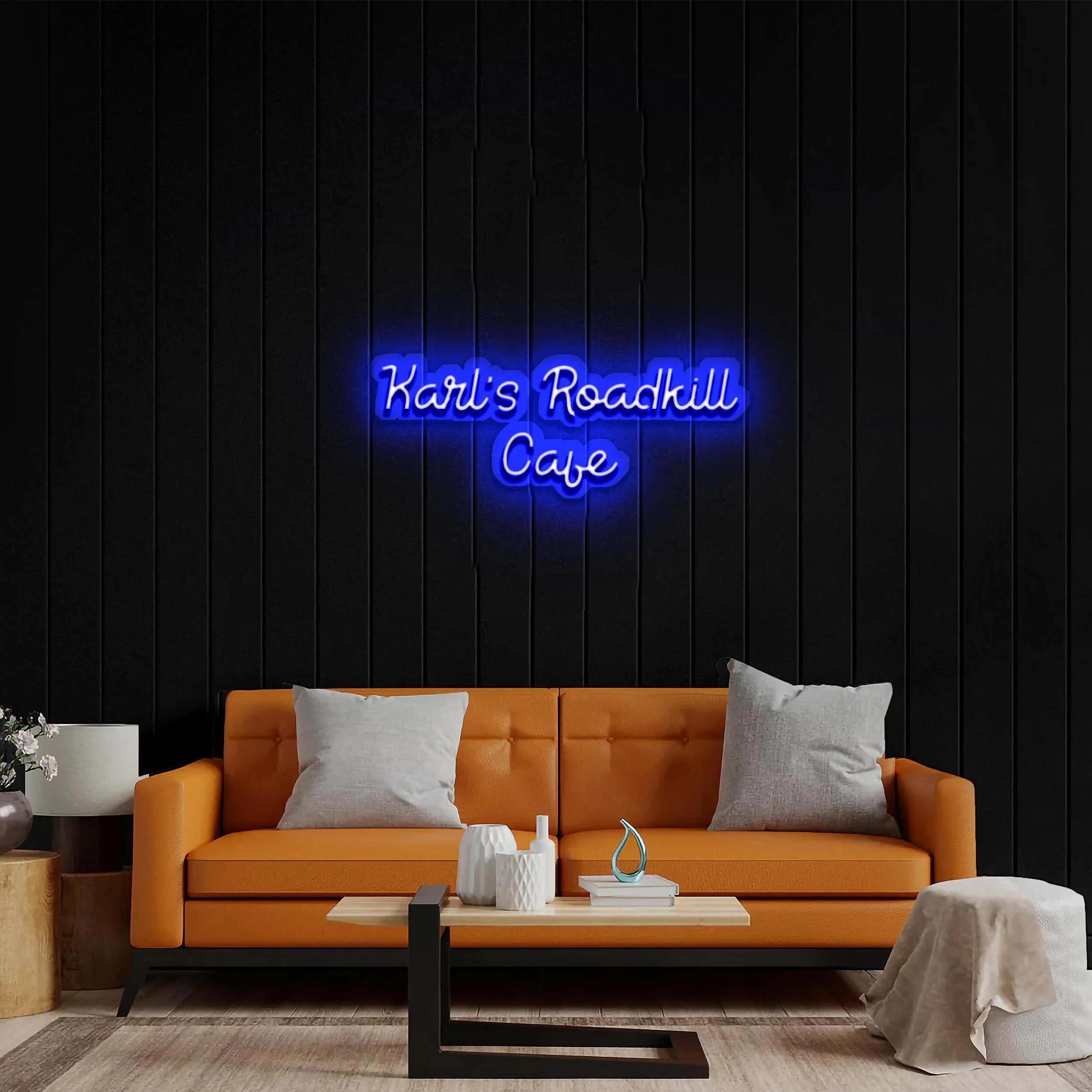 Karl's Roadkill Cafe - Premium Neon Artwork