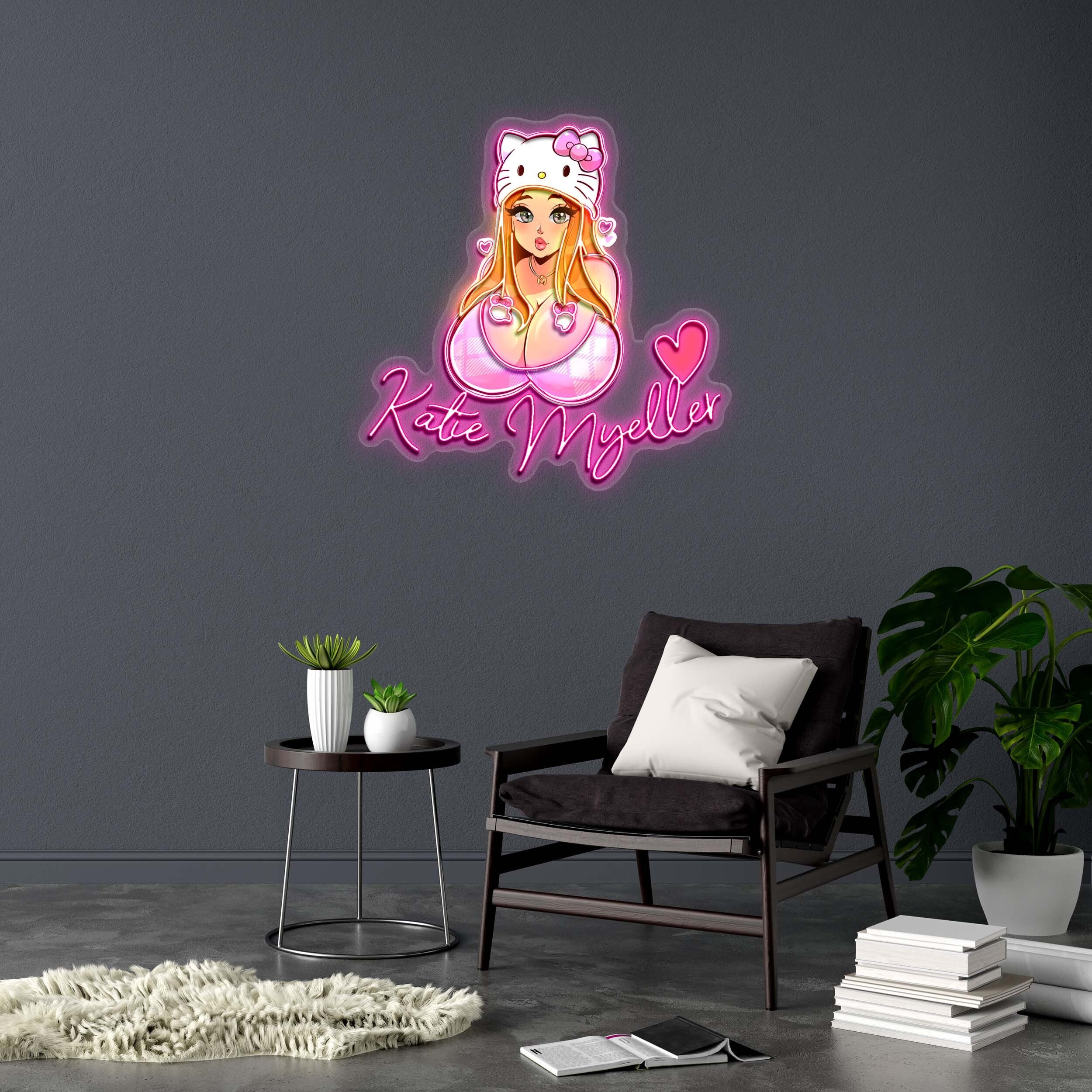 Katie Myeller | 2nd Version - Premium Neon Artwork