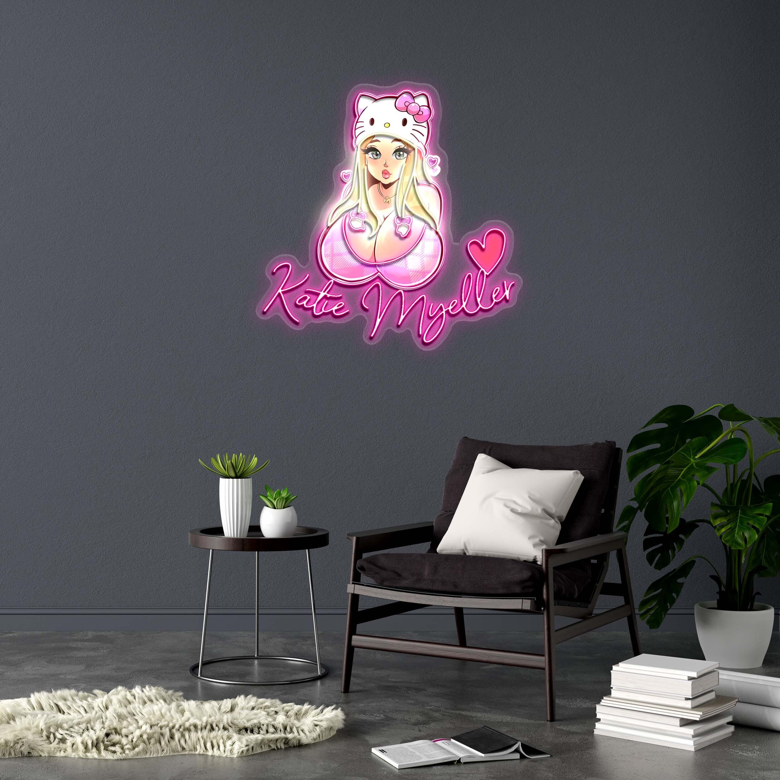 Katie Myeller | 3rd Version - Premium Neon Artwork