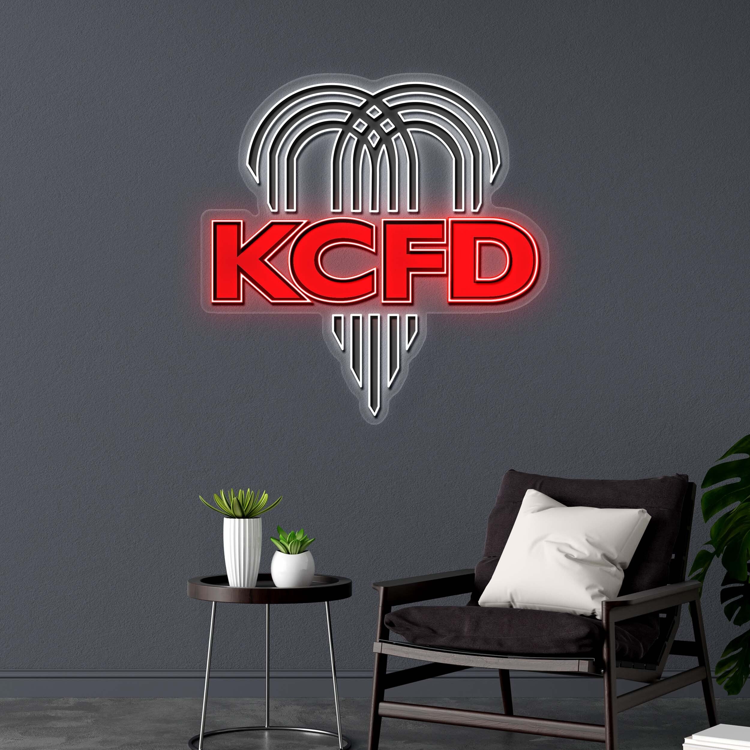 KCFD - Premium Neon Artwork