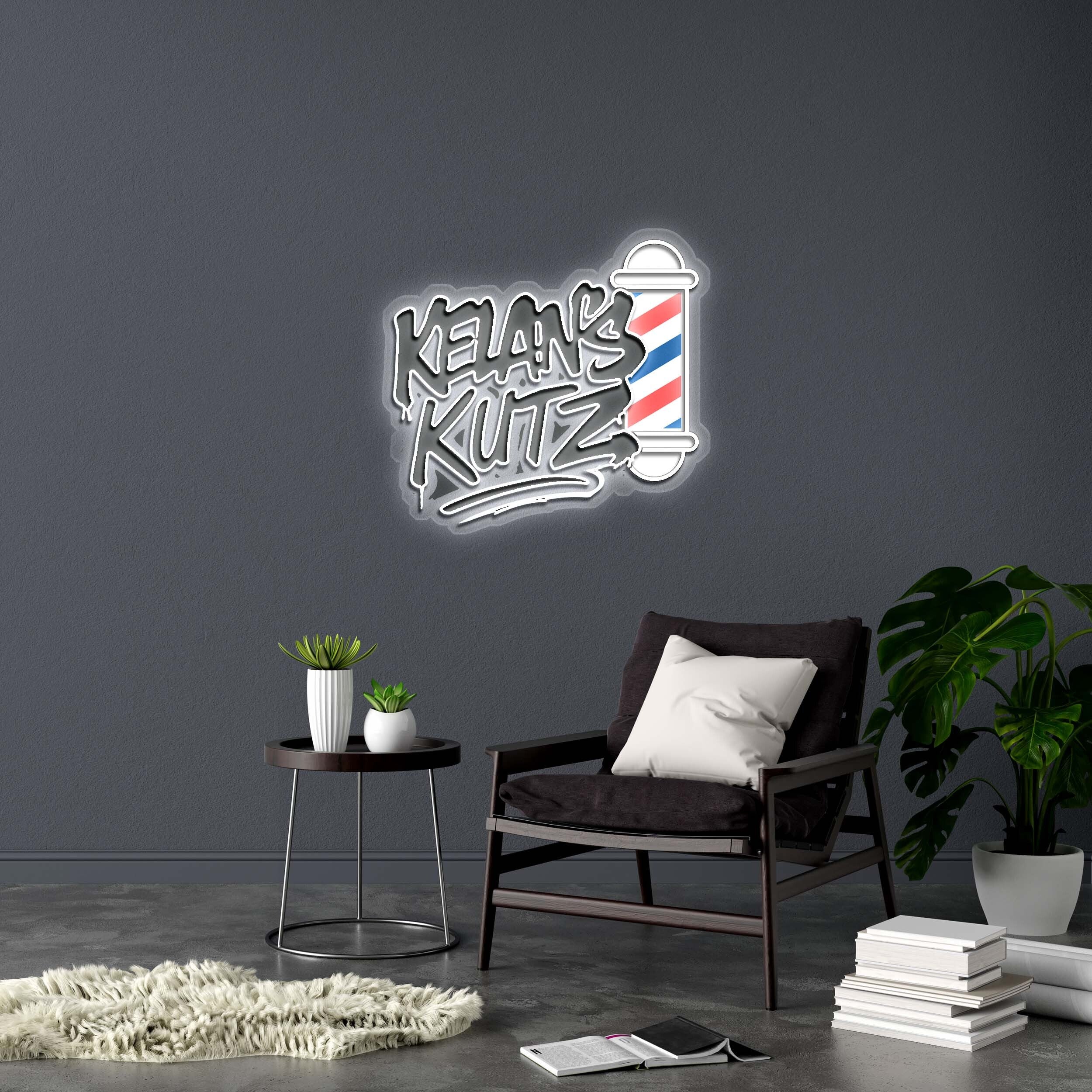 KELAN'S KUTZ - Premium Neon Artwork
