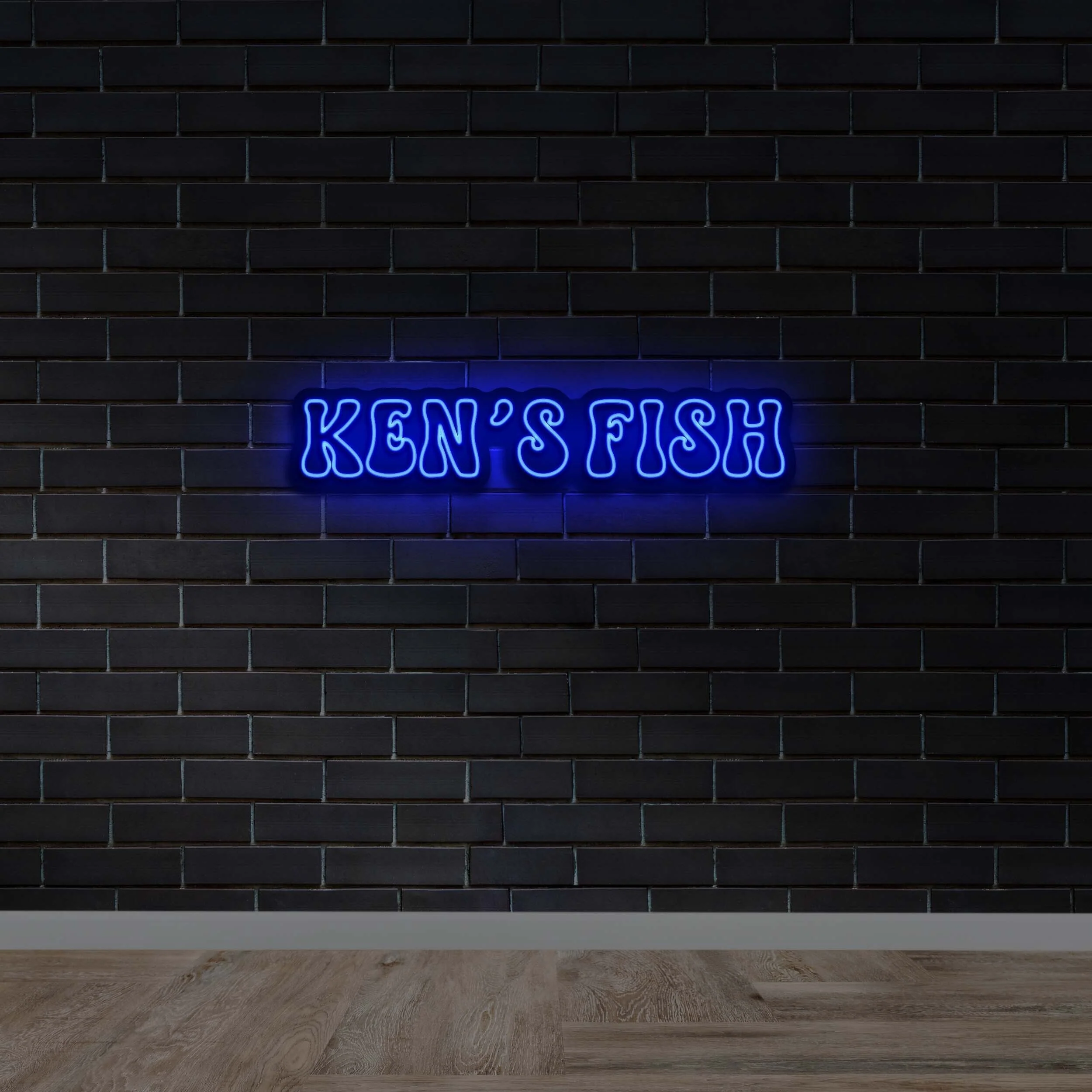 Ken’s Fish – Premium Neon Artwork
