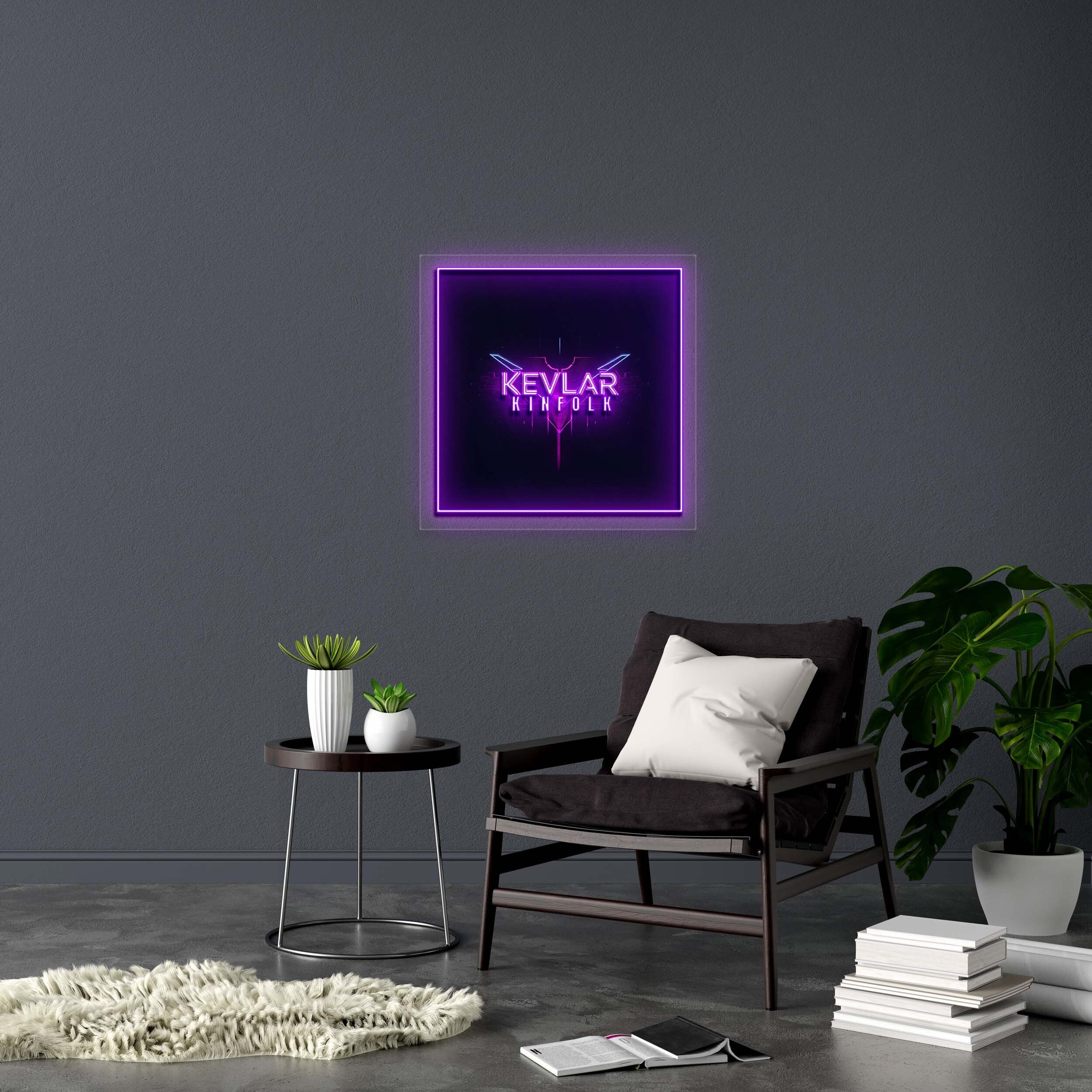 KEVLAR KINFOLK - Premium Neon Artwork