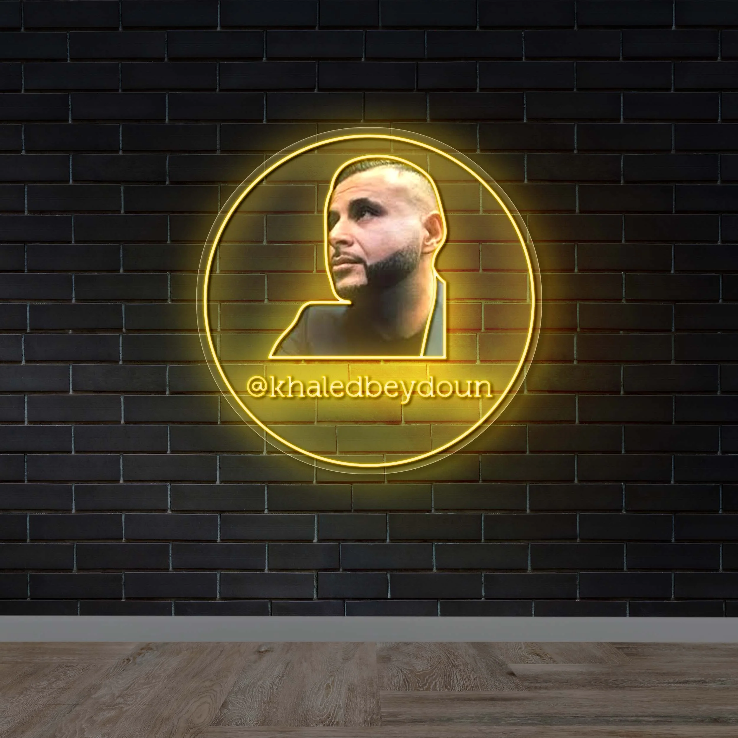 @khaledbeydoun - Premium Neon Artwork
