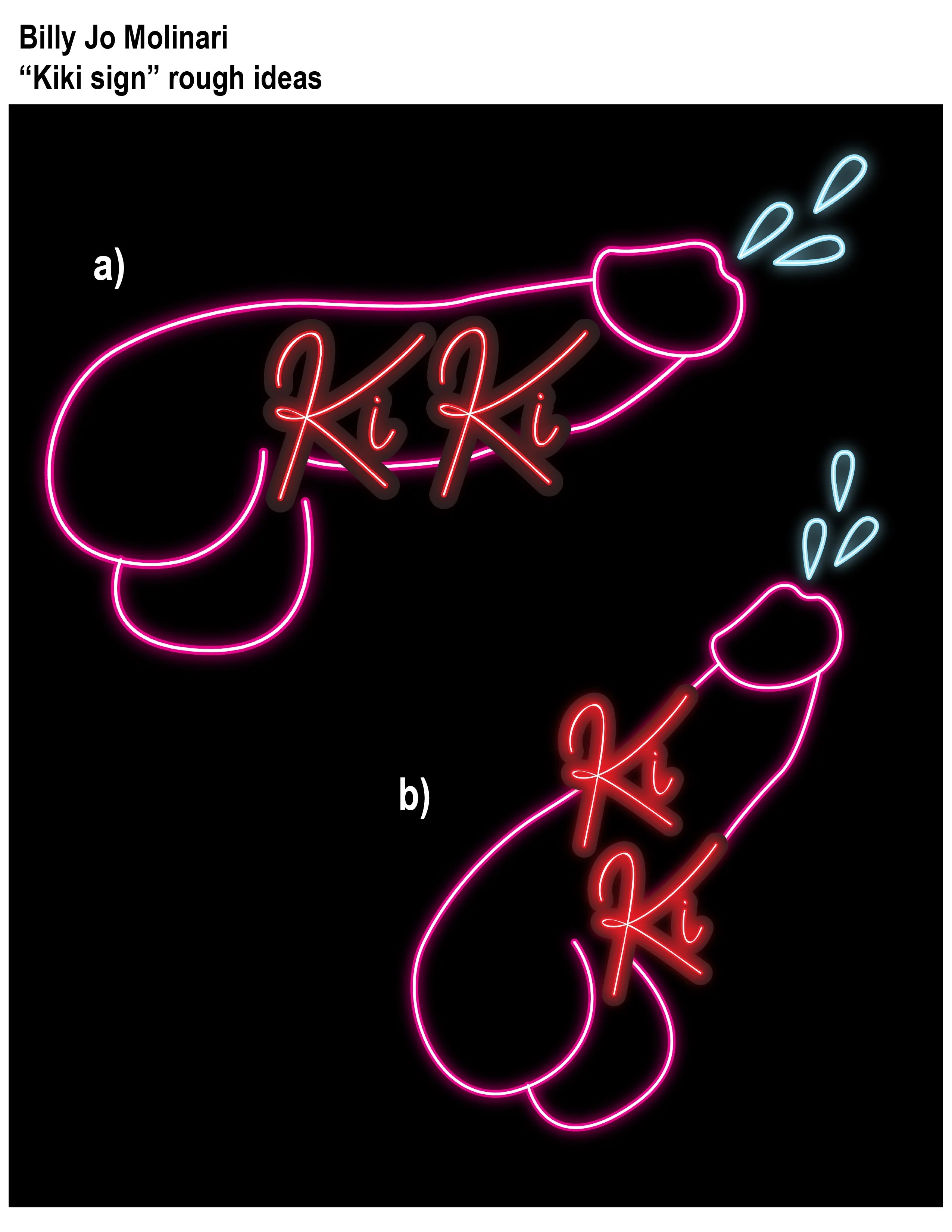 Ki Ki - Premium Neon Artwork