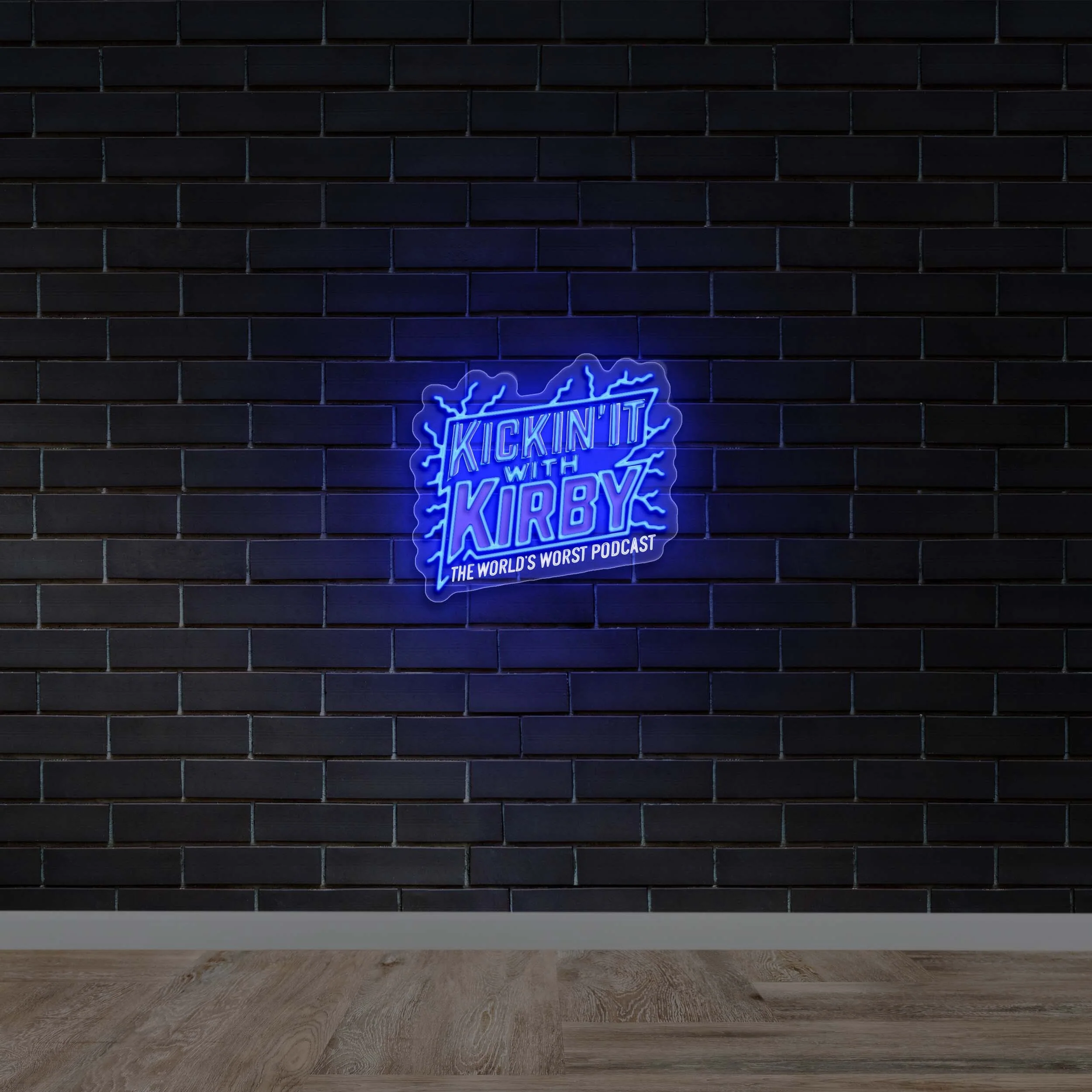 KICKIN IT WITH KIRBY - Premium Neon Artwork
