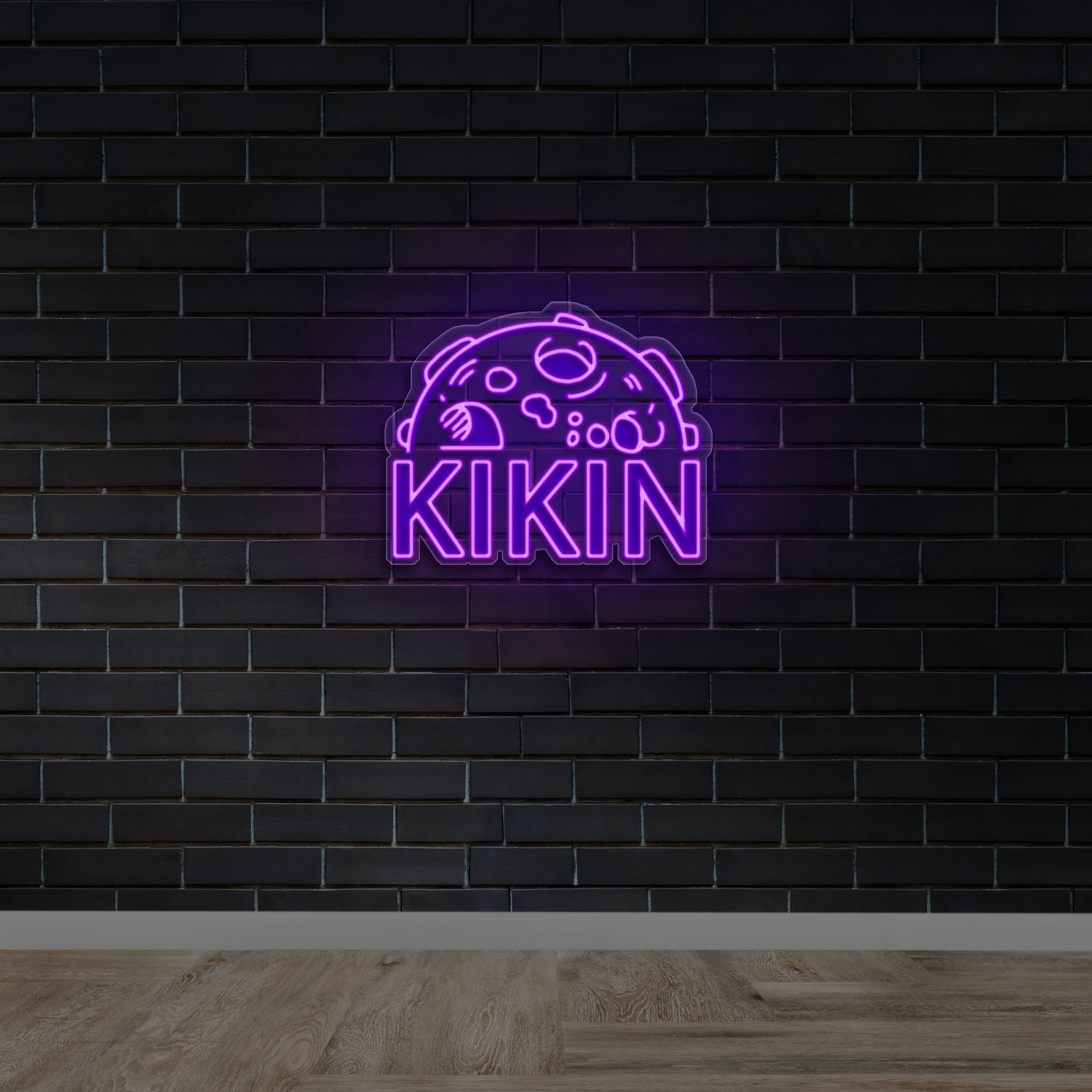 KIKIN - Premium Neon Artwork