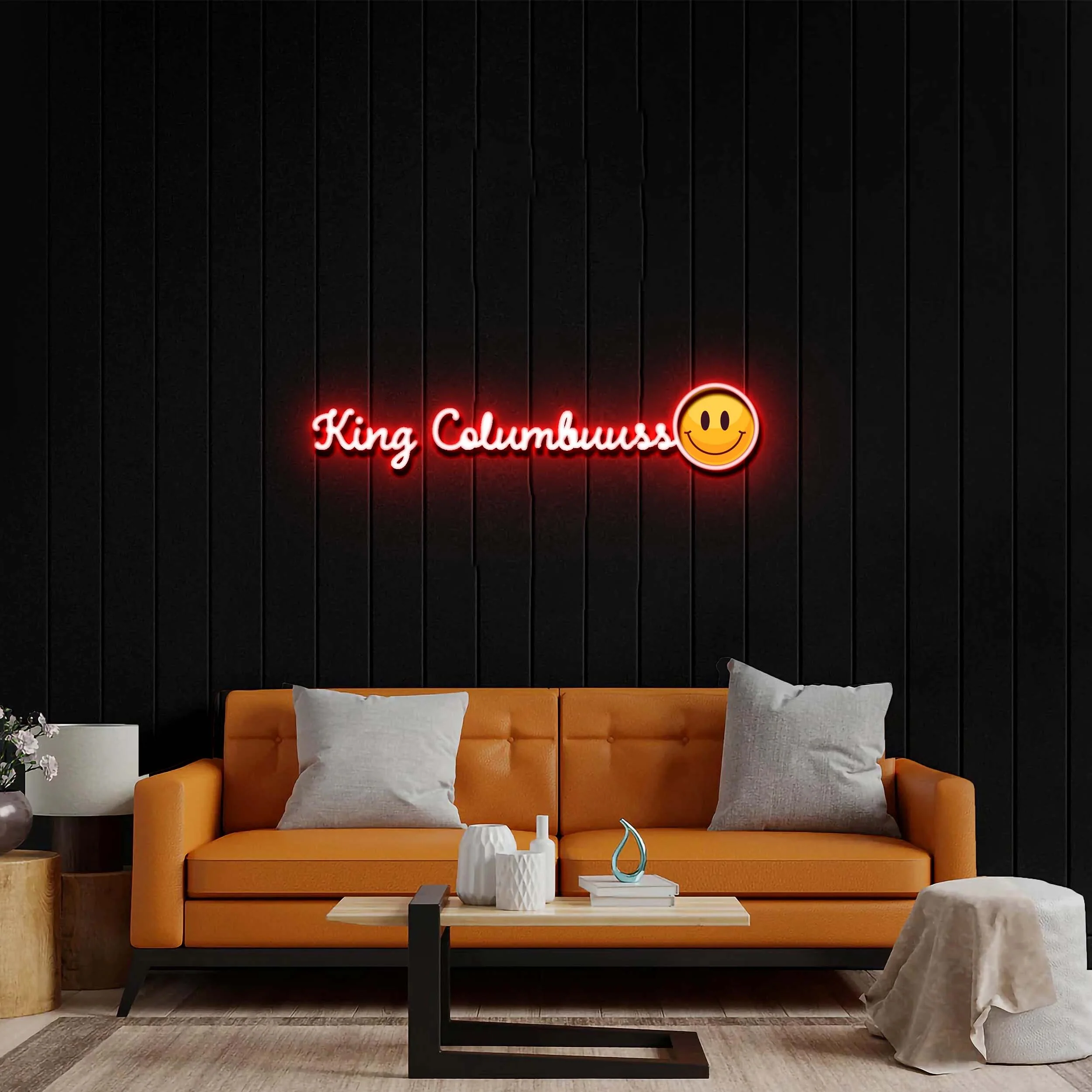 King Columbuuss - Premium Neon Artwork